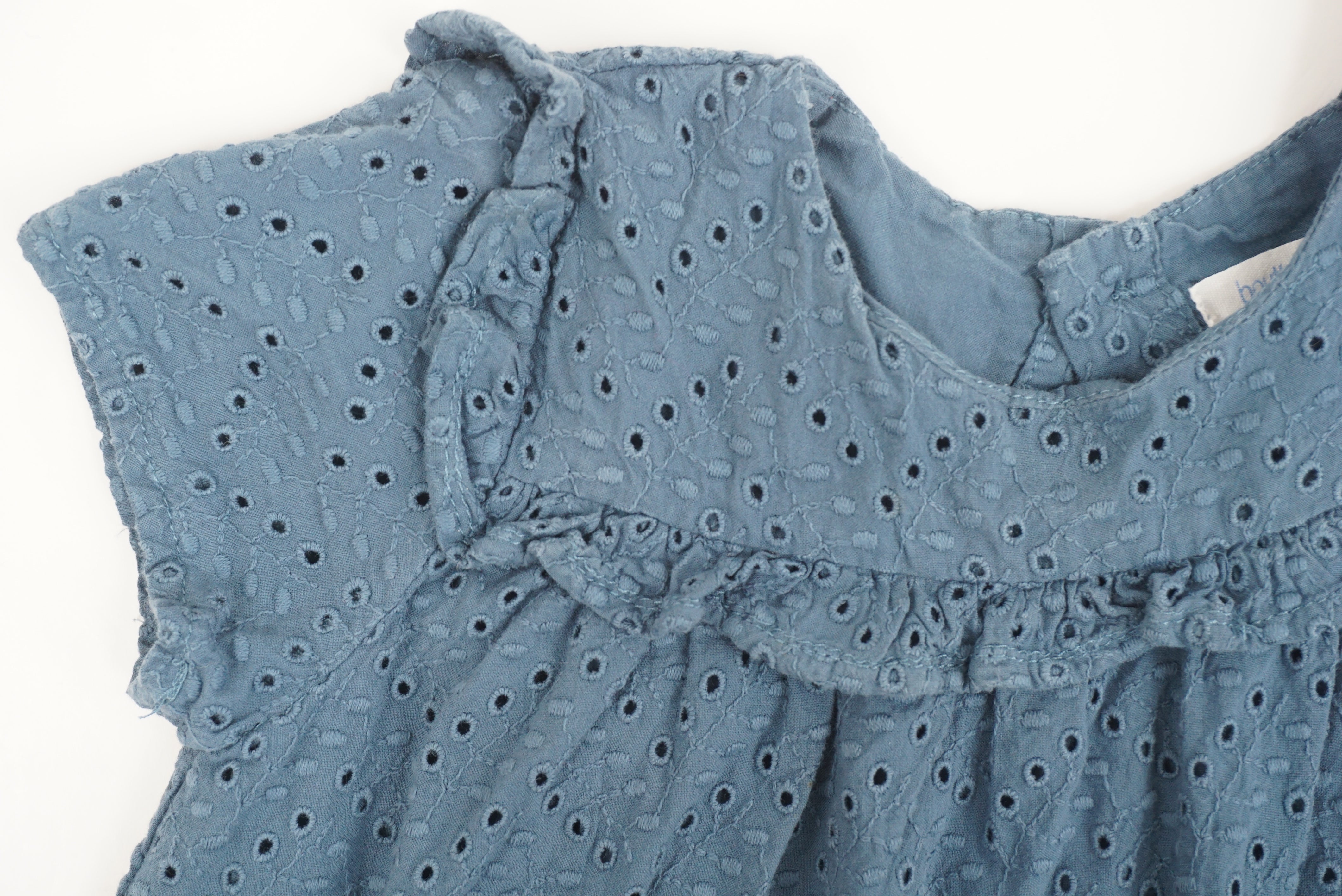 Robe Bleu Canard - 18 mois