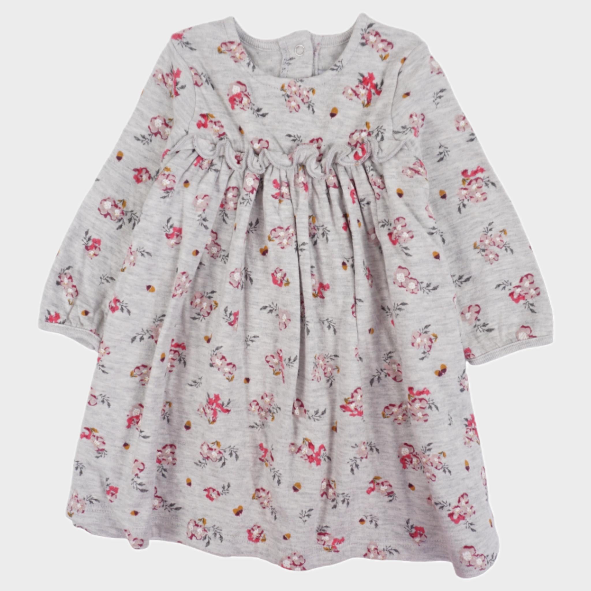 Robe Gris - 6 mois