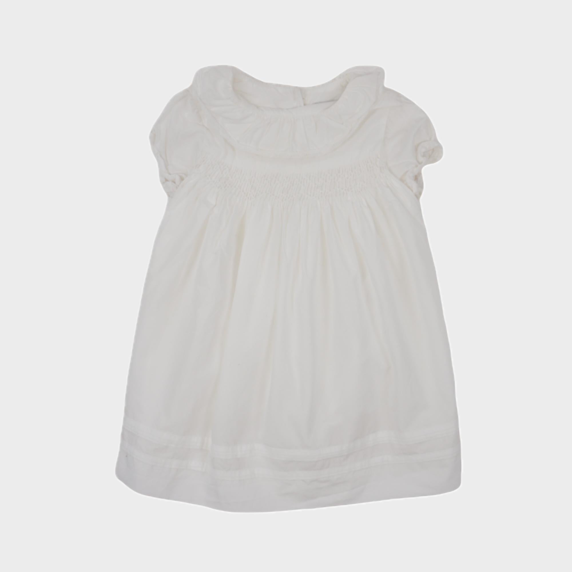 Robe Blanc - 6 mois