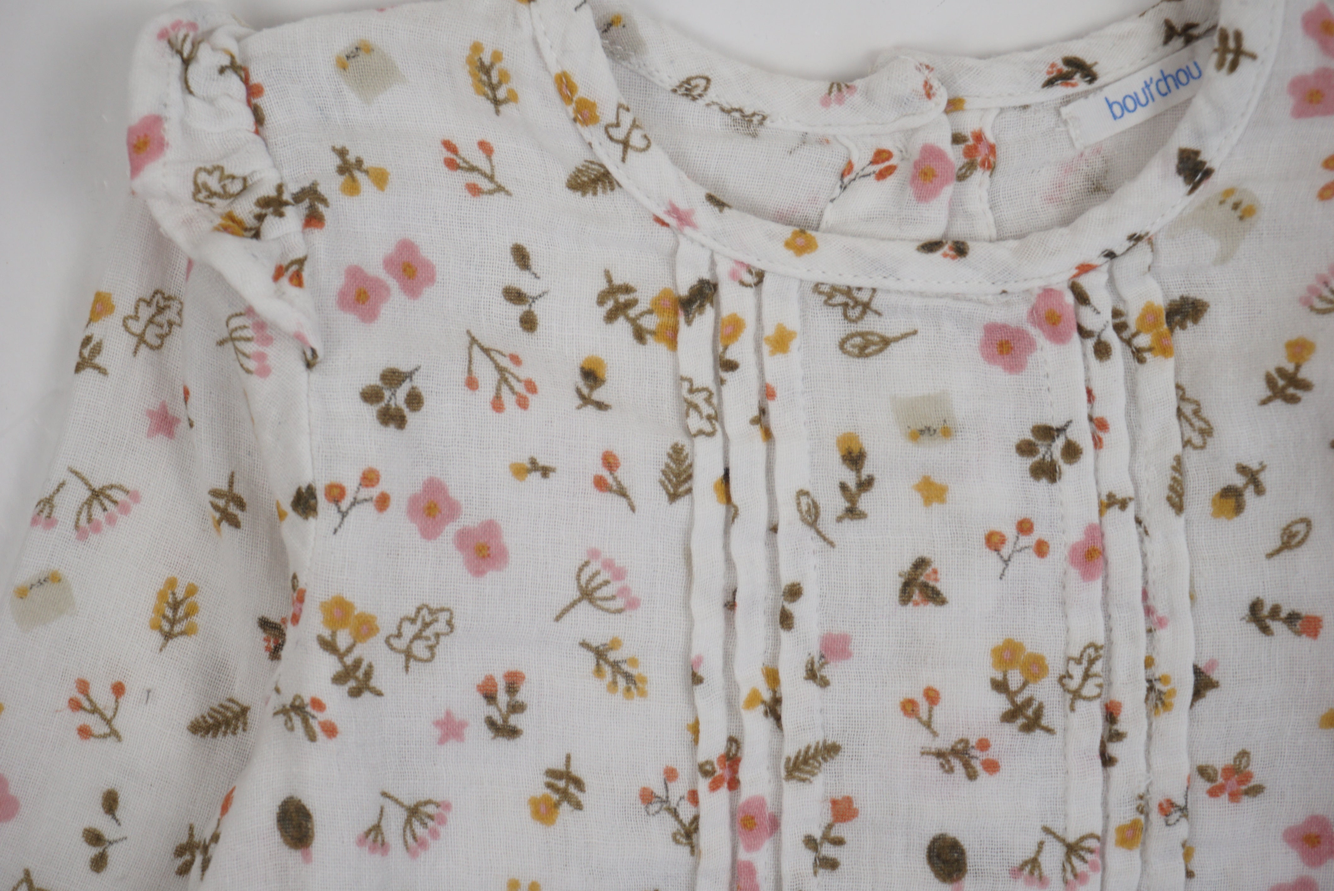 Blouse Blanc - 18 mois