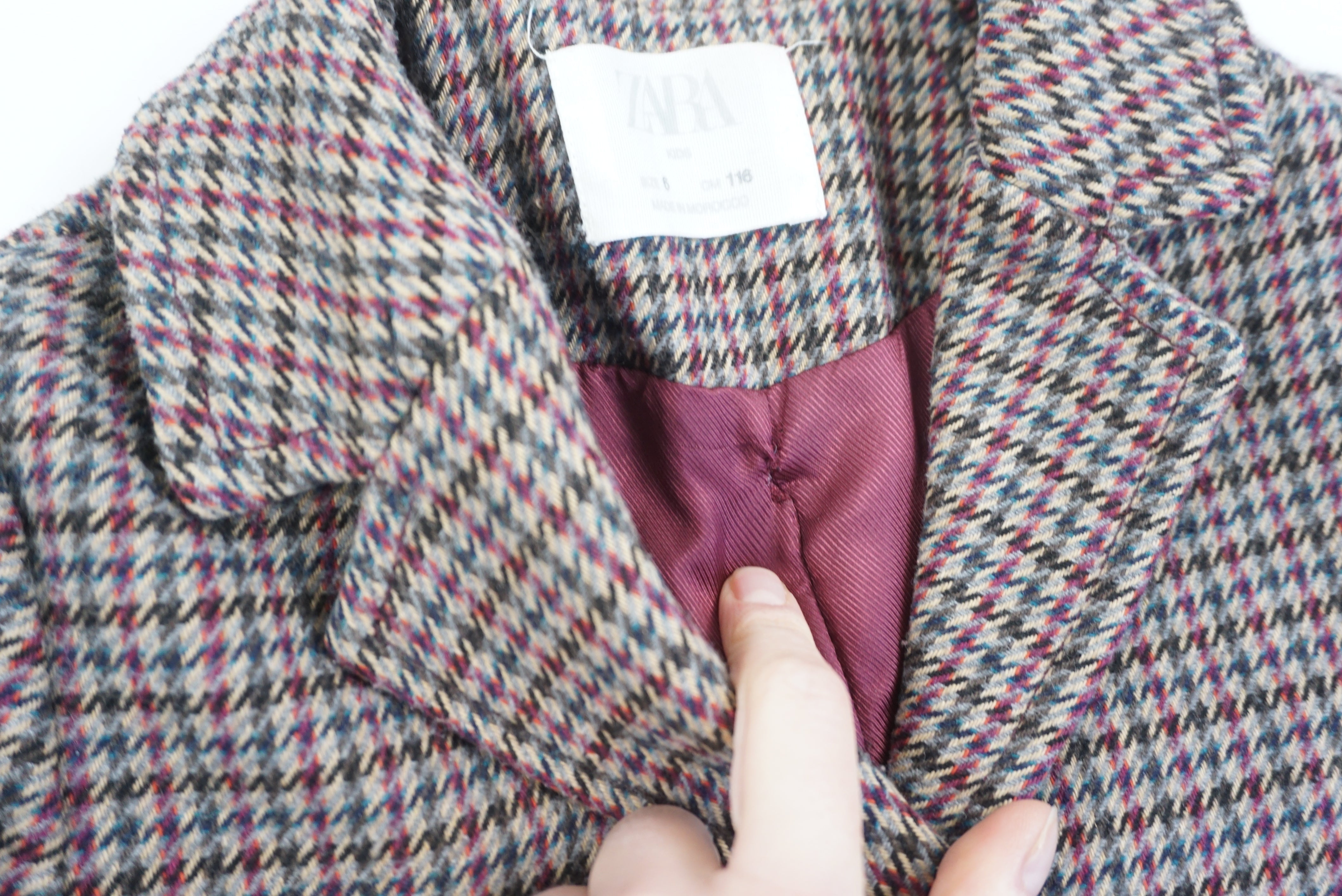 Manteau Multicolore - 5 ans