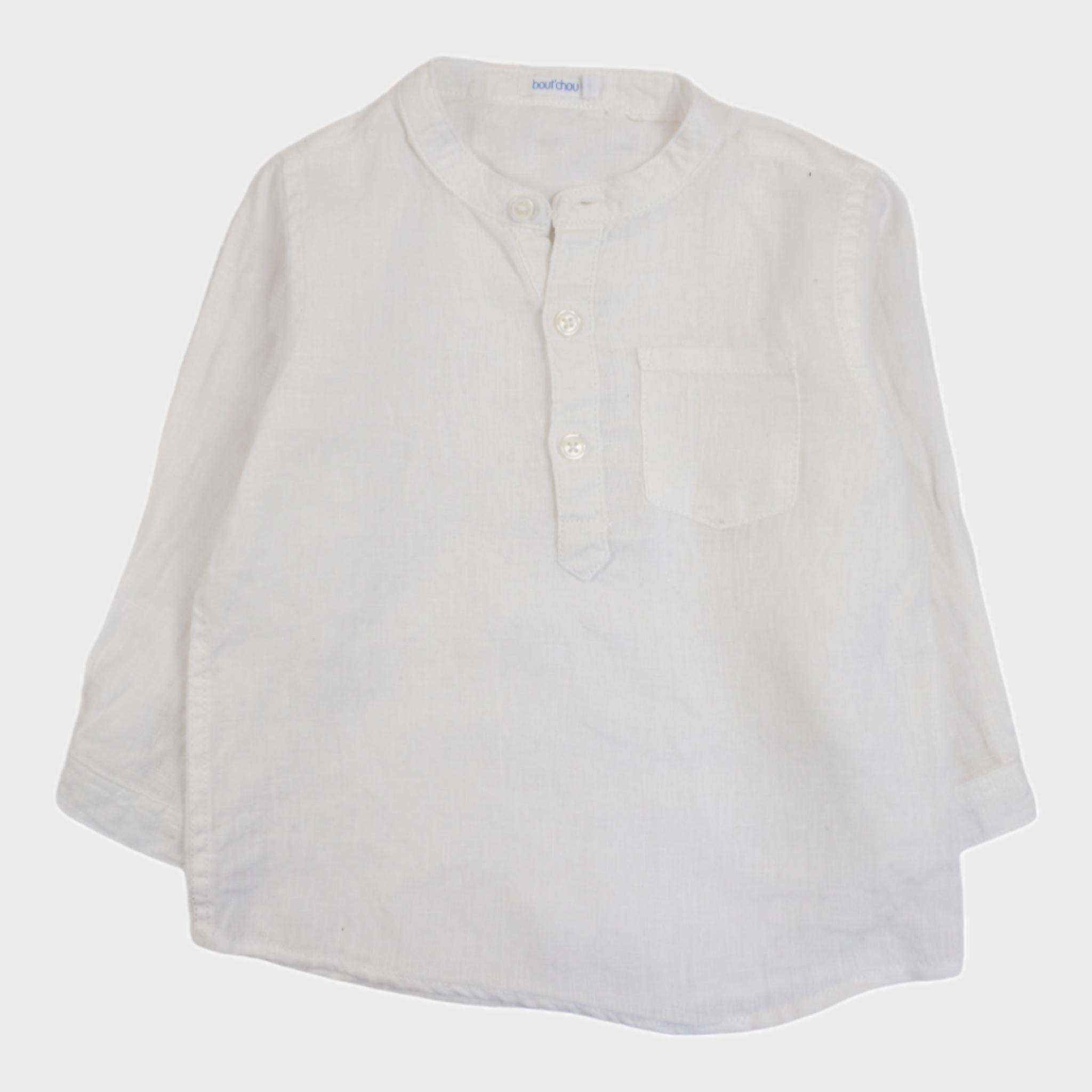 Blouse Blanc - 18 mois