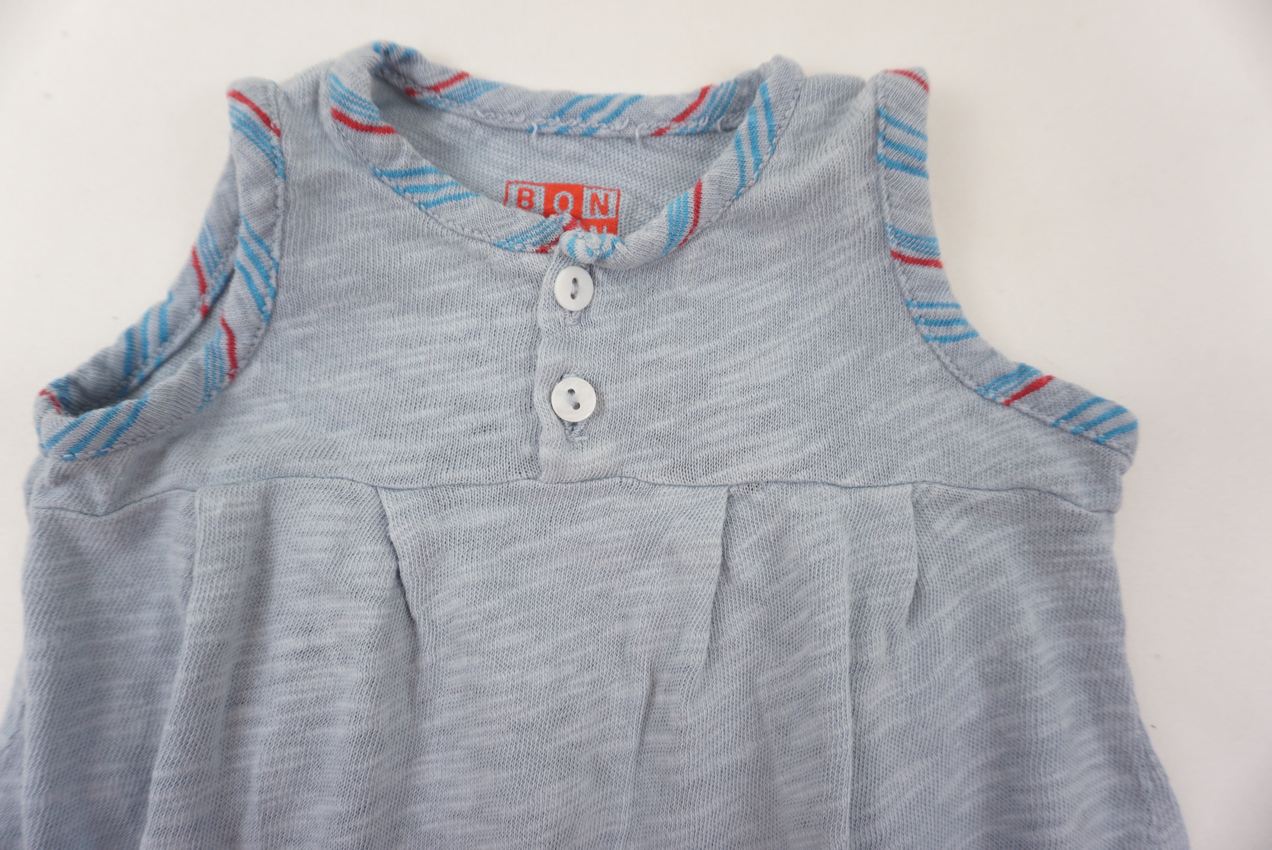 Barboteuse Bleu - 3 mois