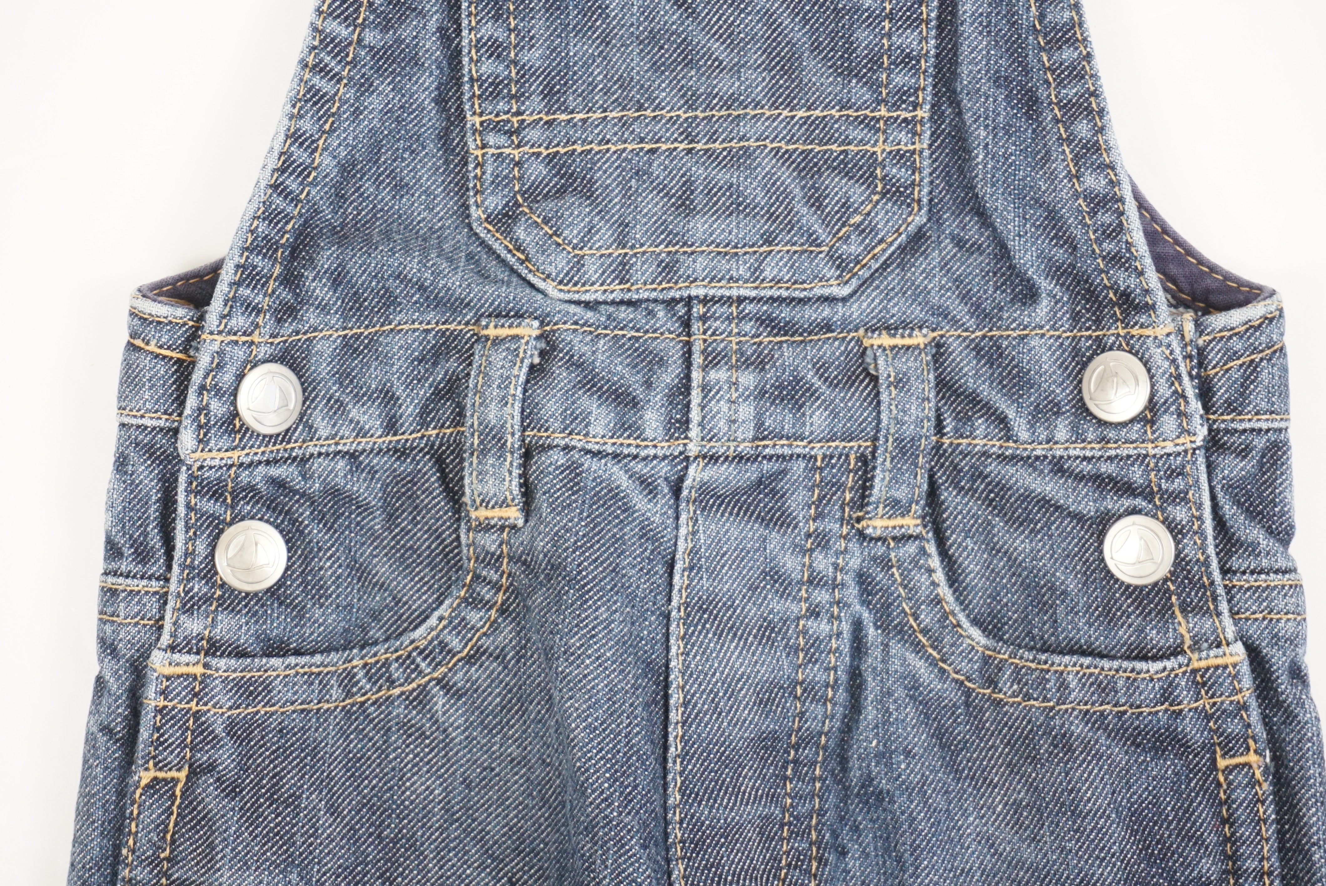 Salopette Bleu - 3 mois