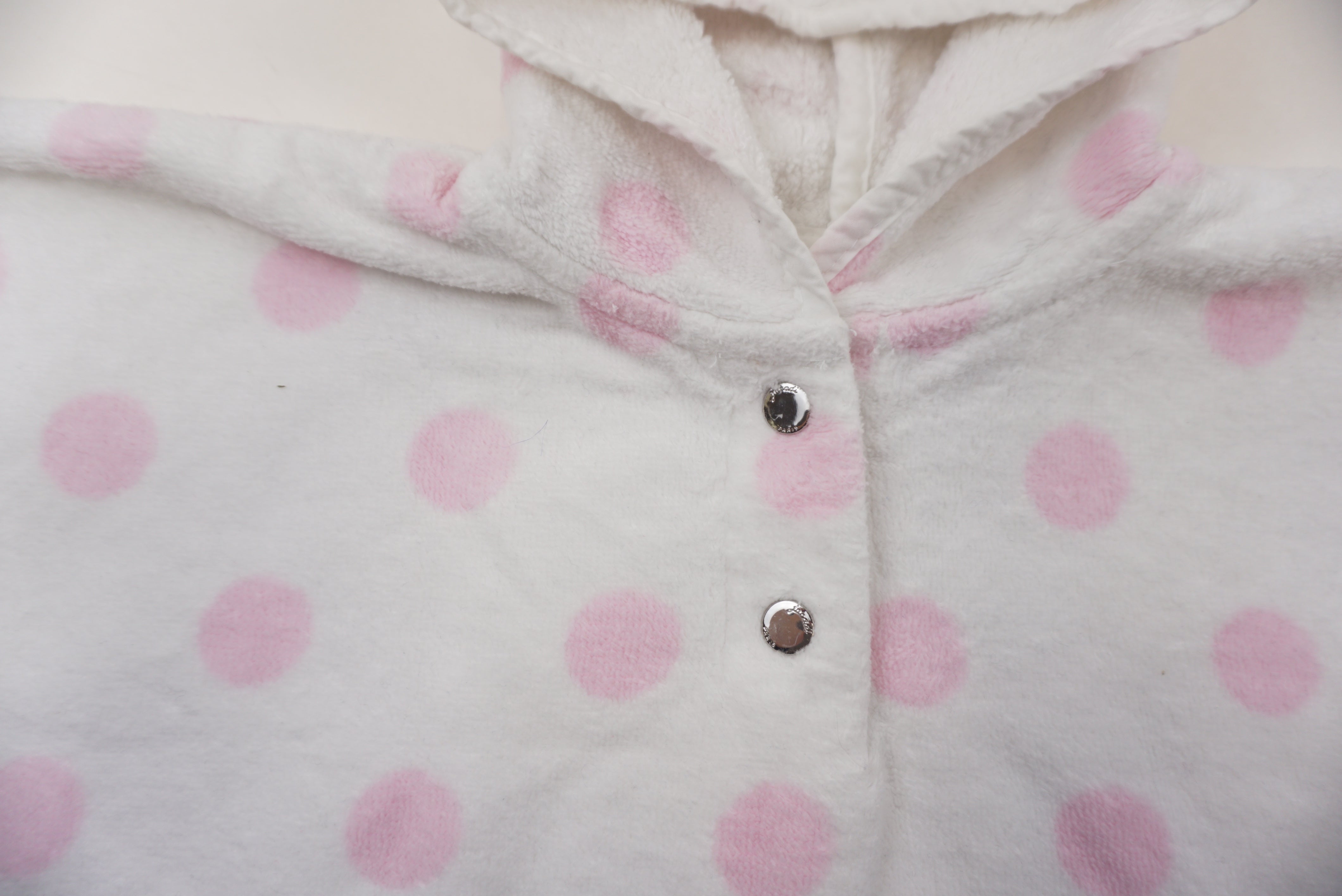 Cape de bain Blanc - 12/24 mois