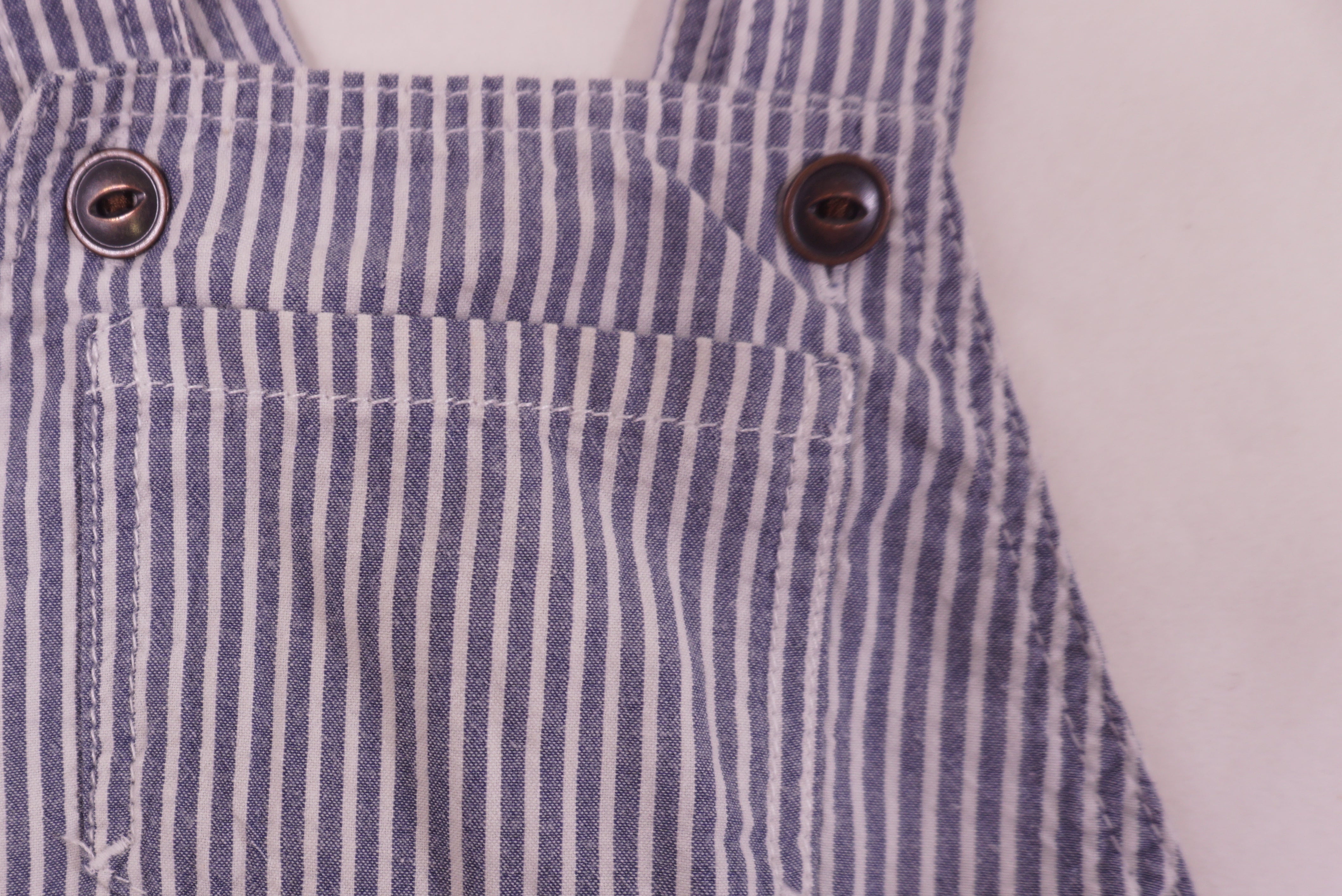 Salopette Bleu - 6 mois