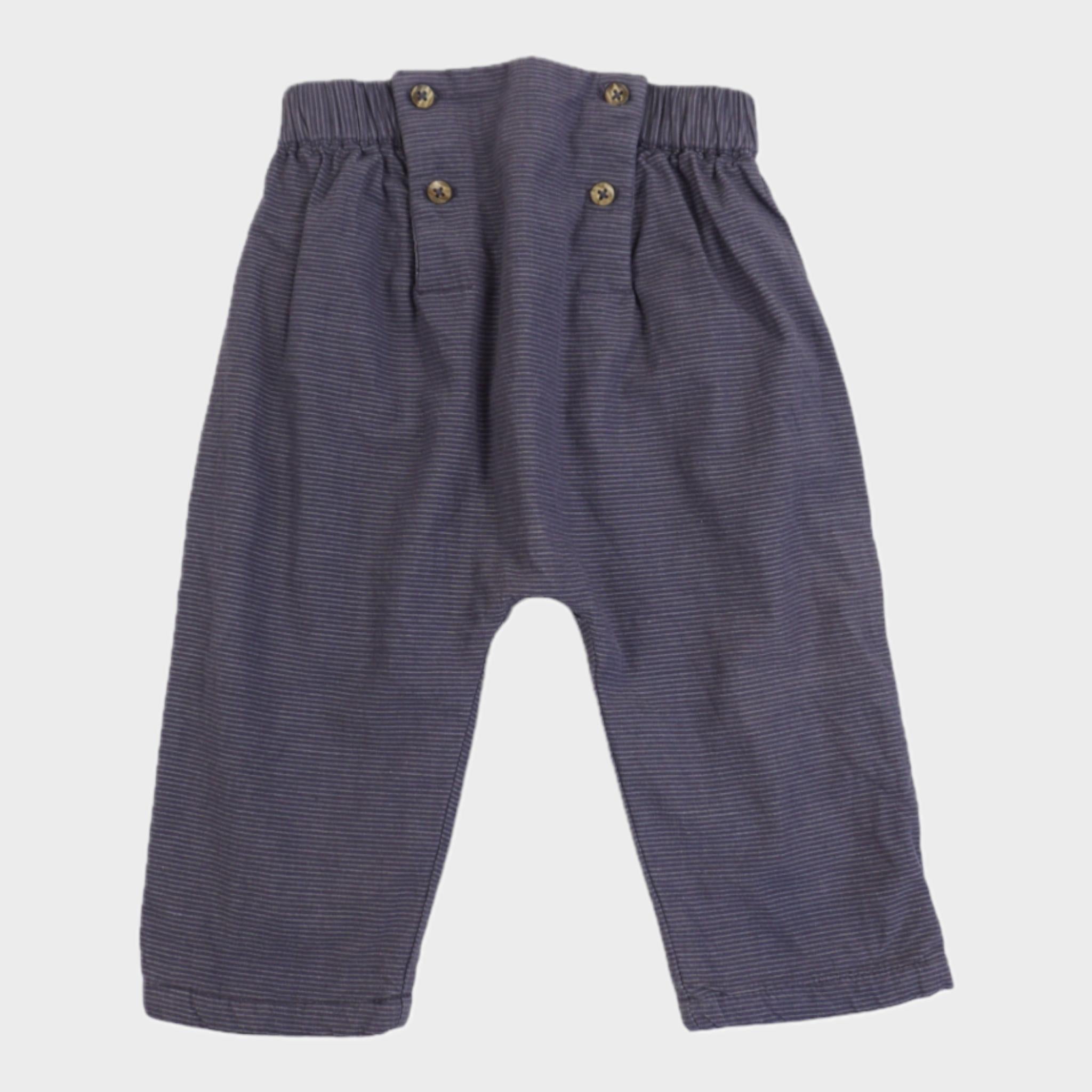 Pantalon Bleu - 6 mois