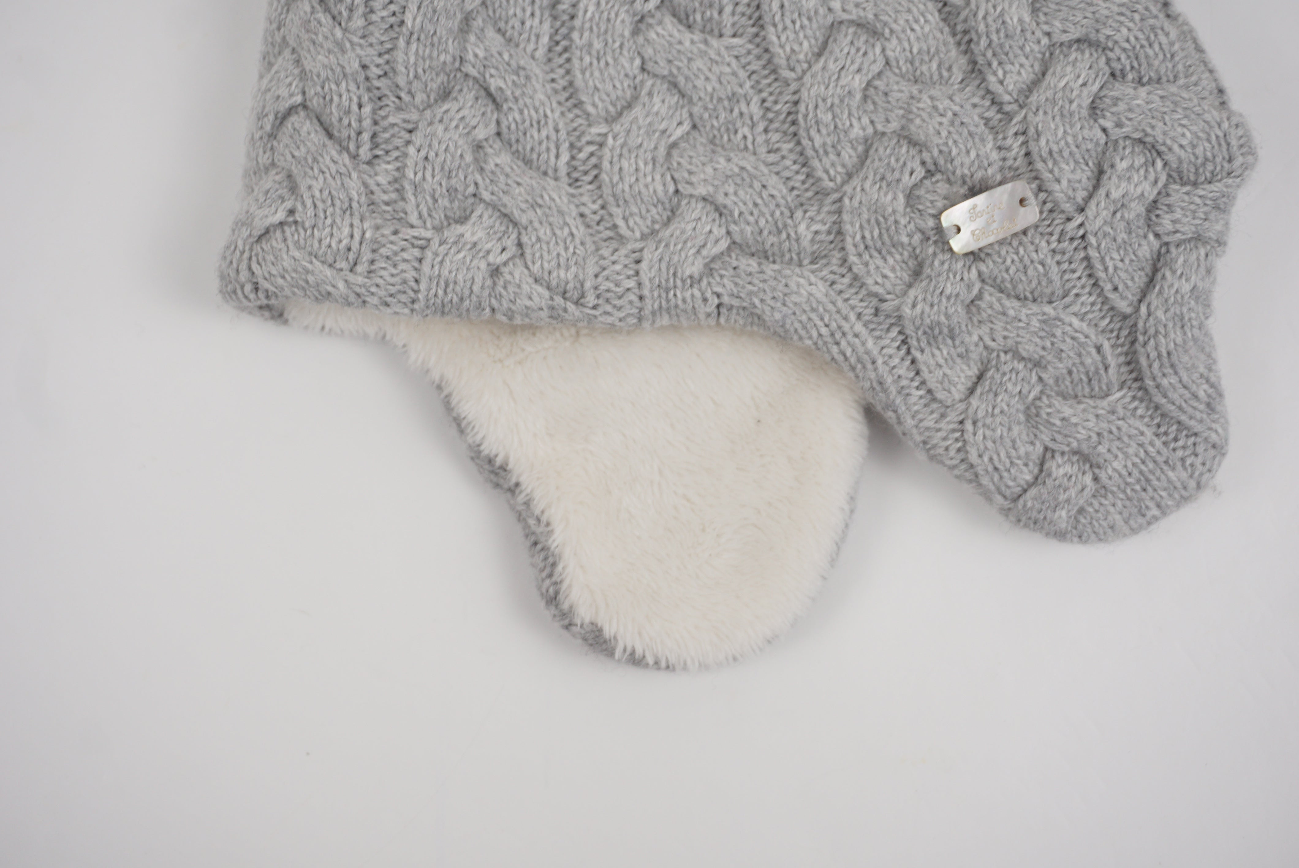 Bonnet Gris - 1/3 mois