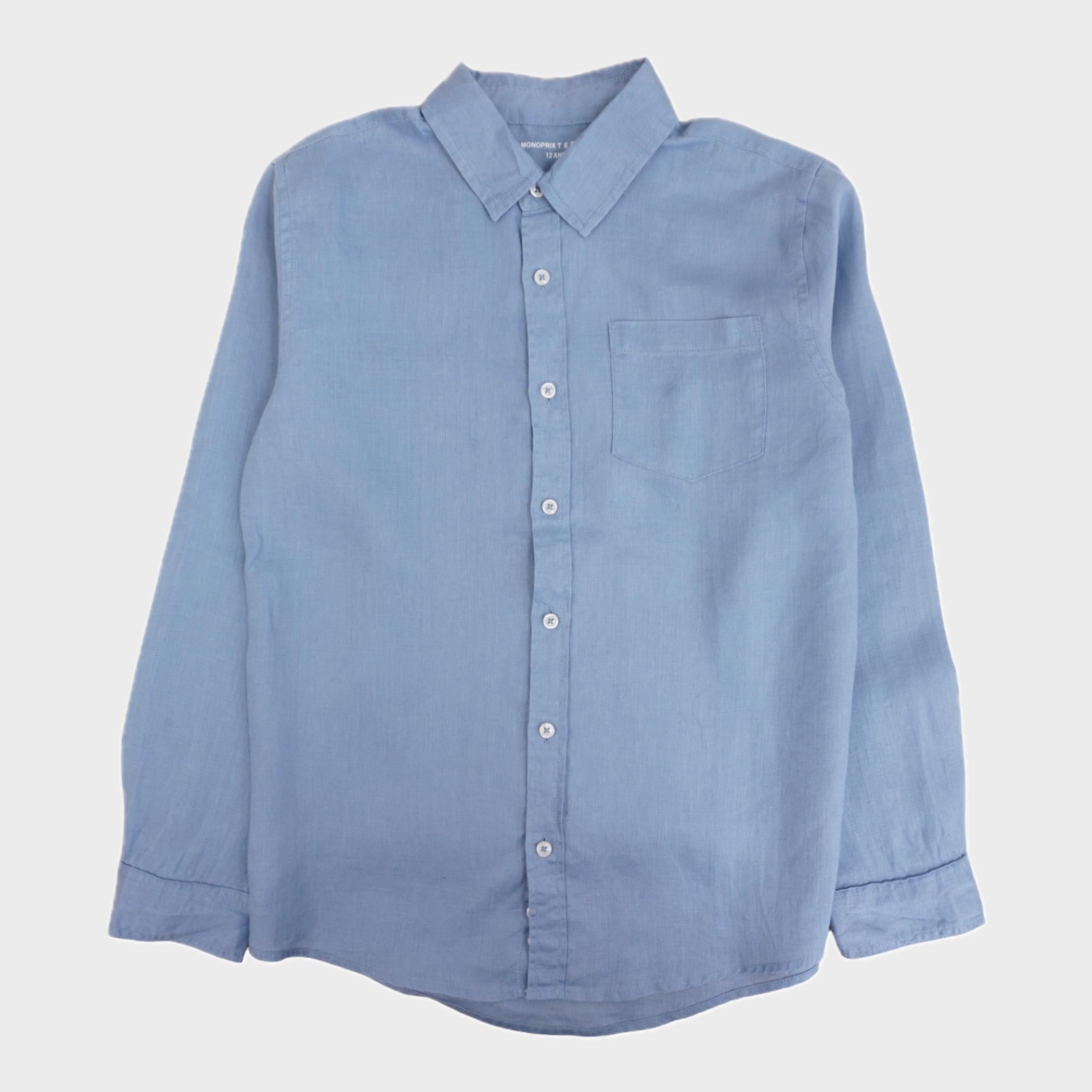 Chemise Bleu - 12 ans