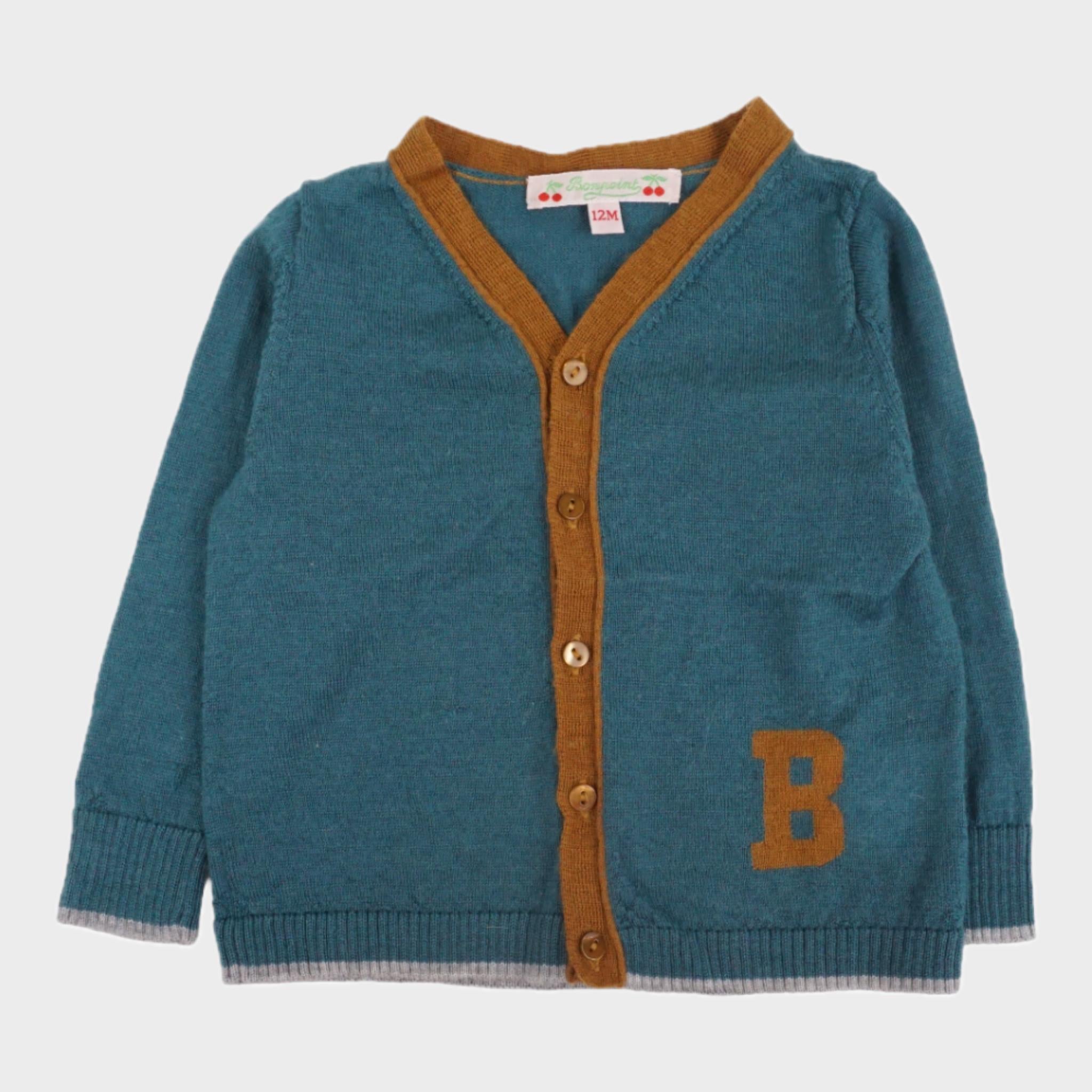 Gilet Vert - 6 mois