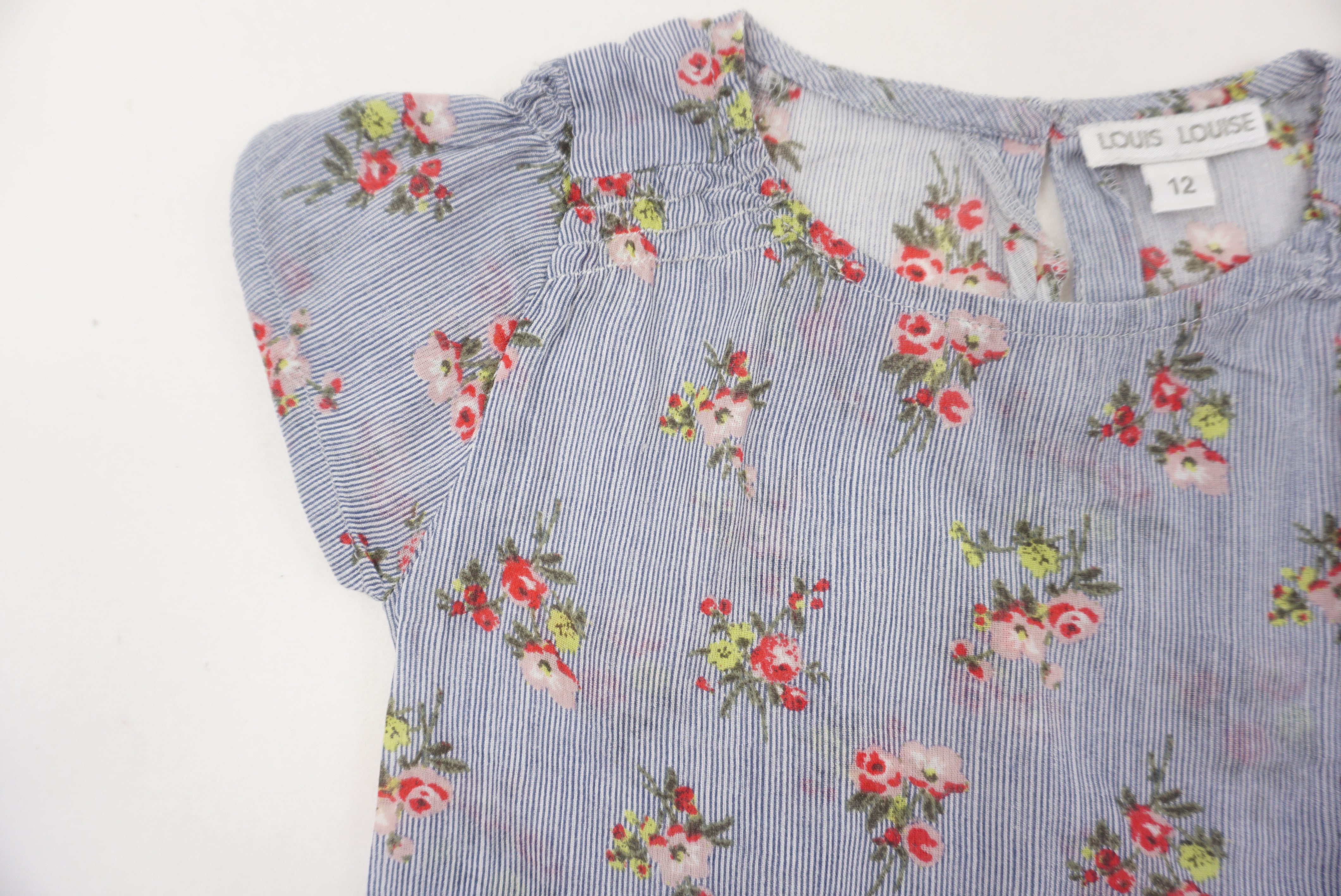 Blouse Bleu - 12 mois