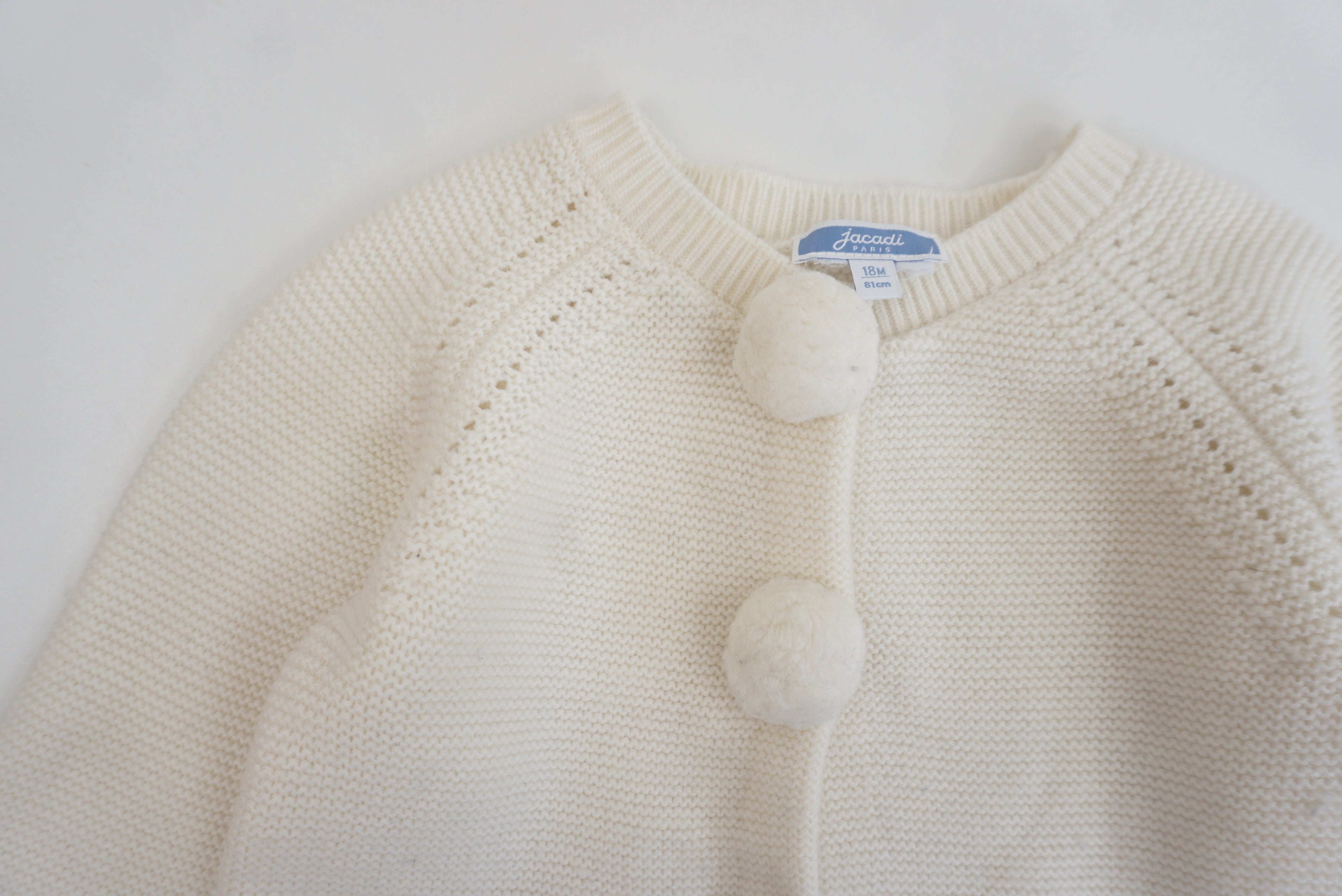 Gilet Ecru - 18 mois