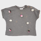 T-shirt Gris - 9/12 mois