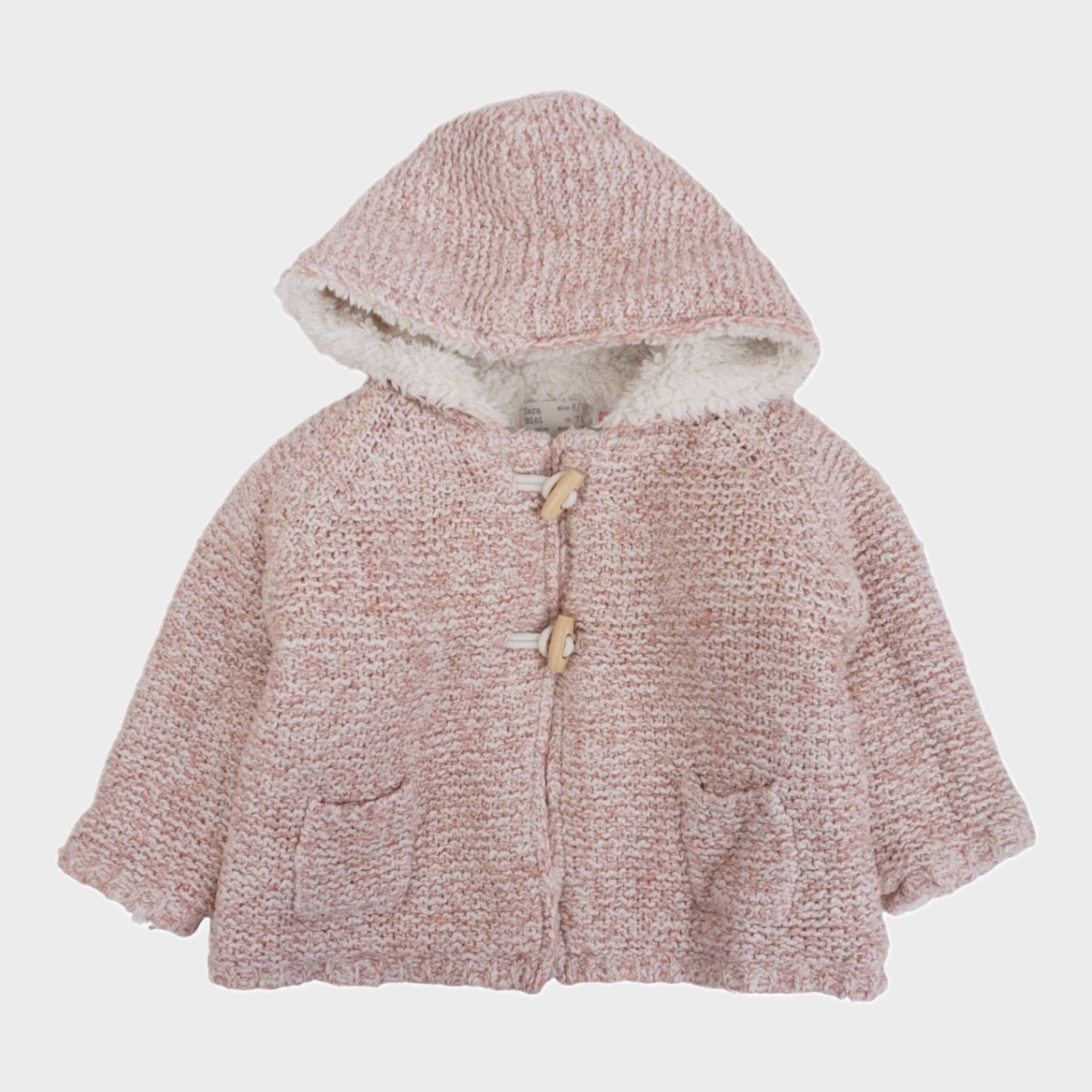 Manteau Rose - 6/9 mois