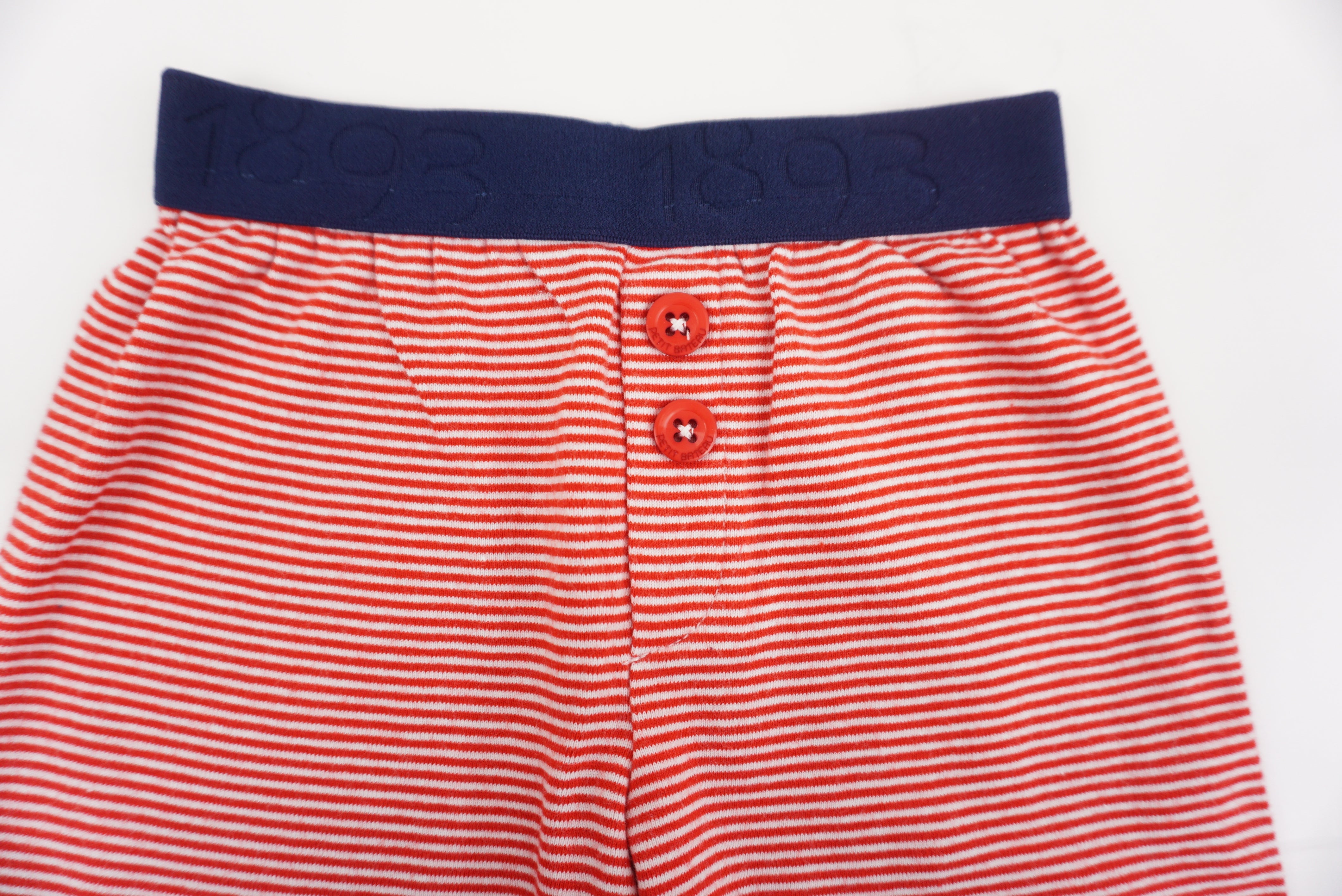 Short de pyjama Rouge - 2 ans
