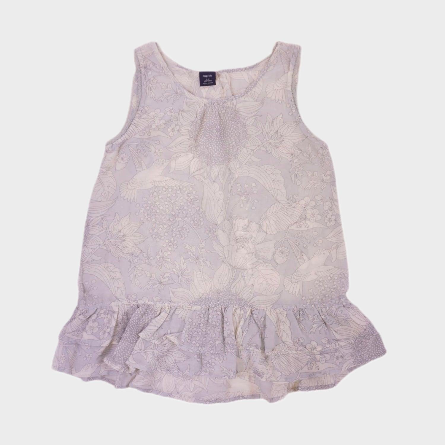 Blouse Gris - 8/9 ans