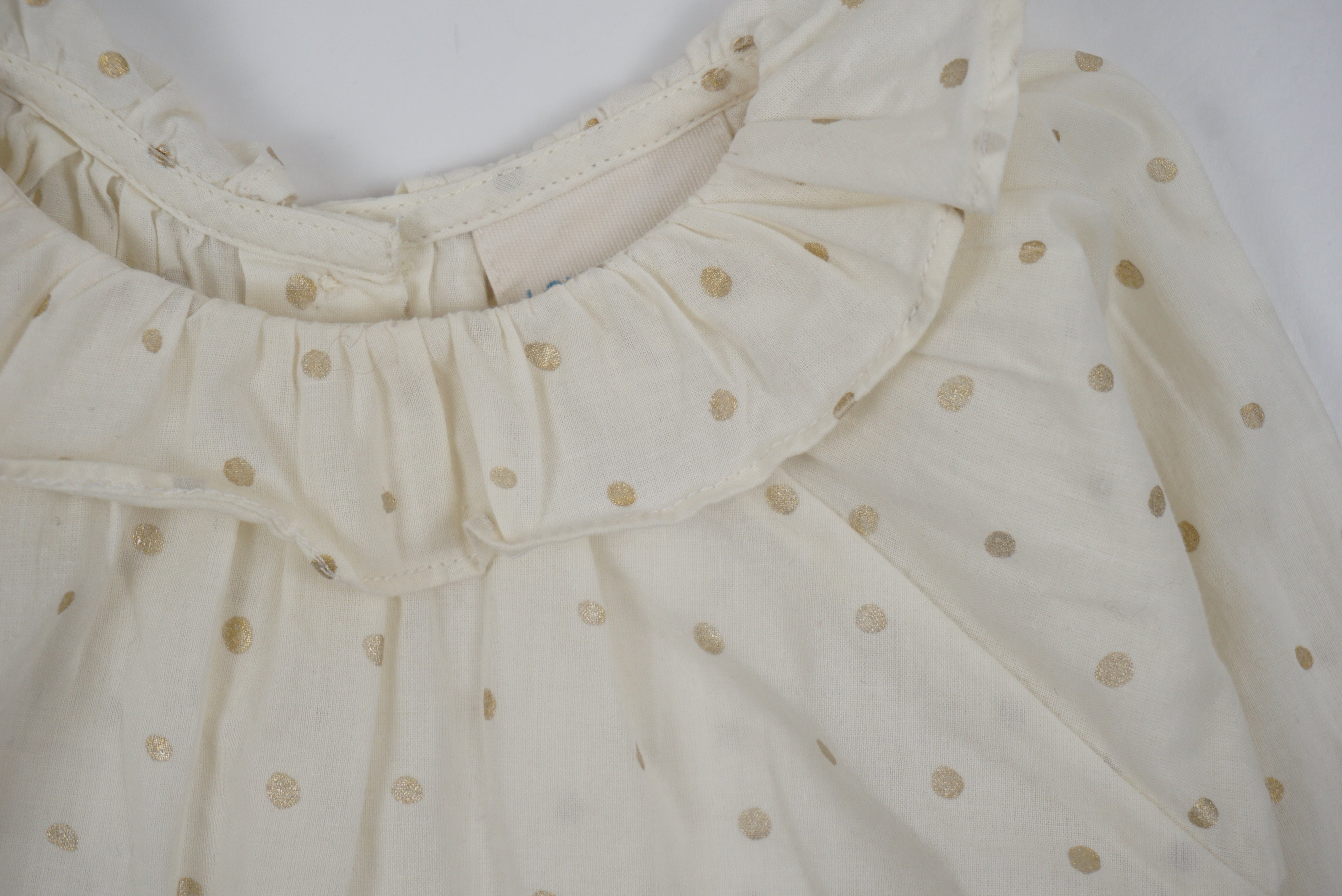 Blouse Ecru - 6 mois