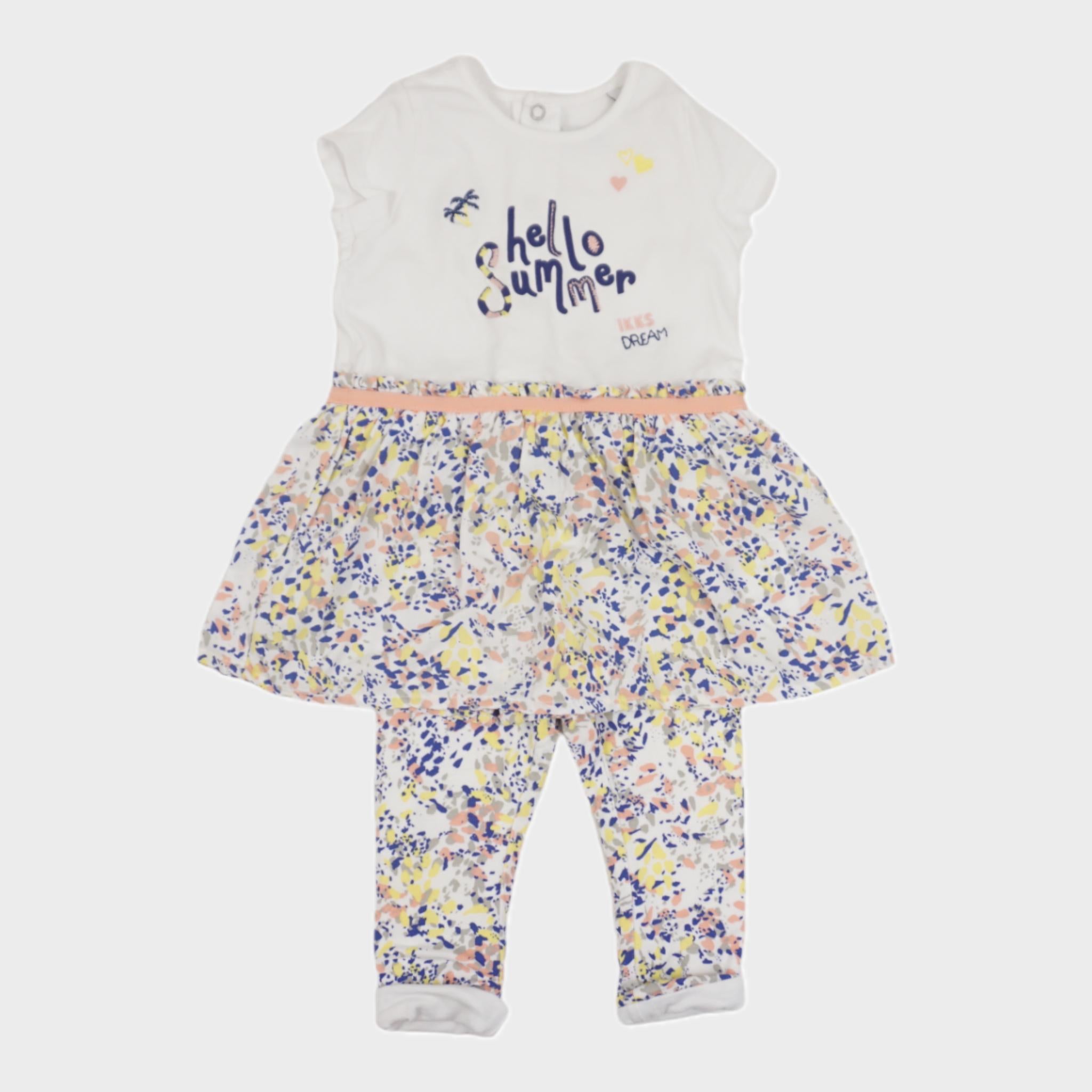 Ensemble Multicolore - 6 mois