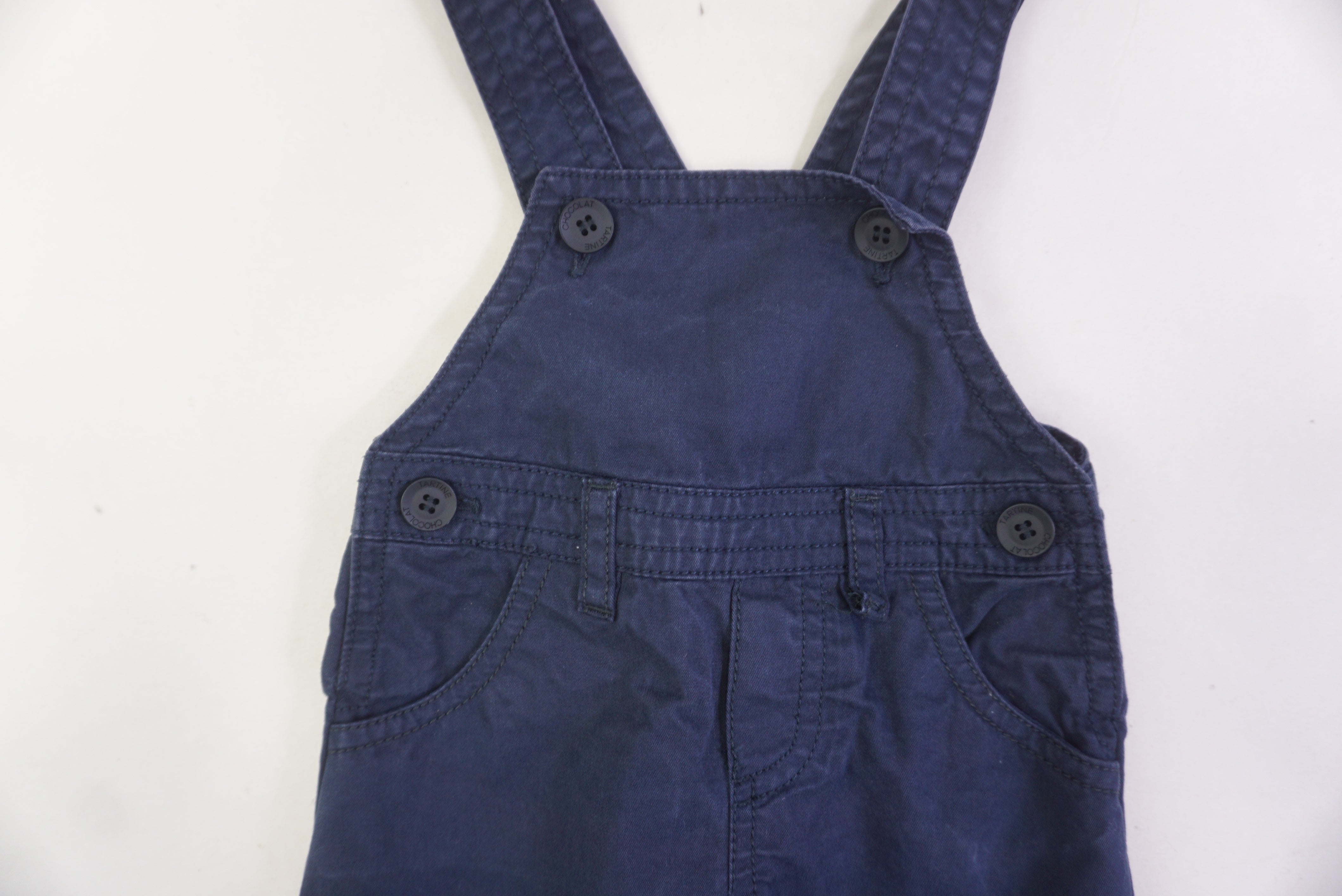 Salopette Bleu - 3 mois