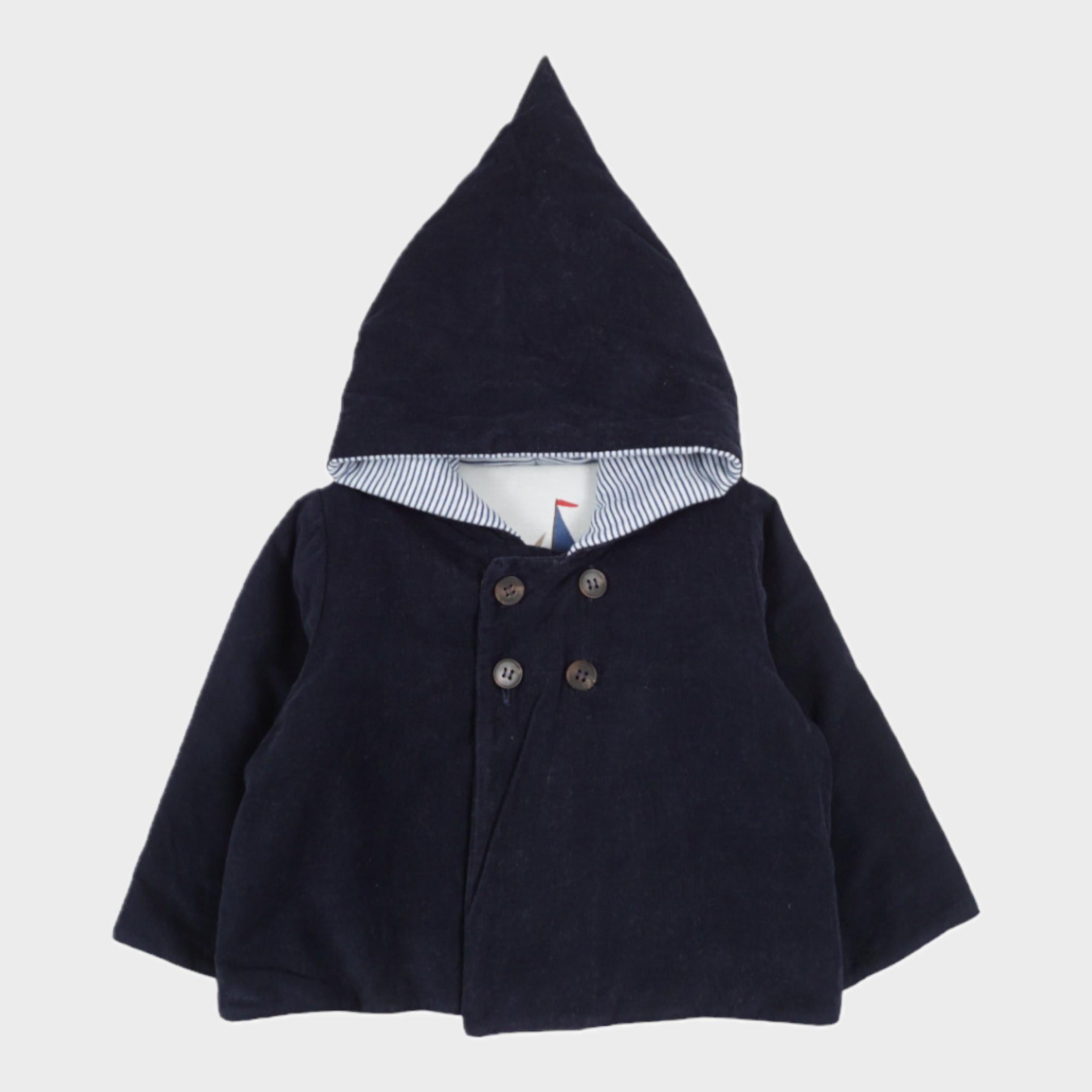 Manteau Bleu - 6 mois