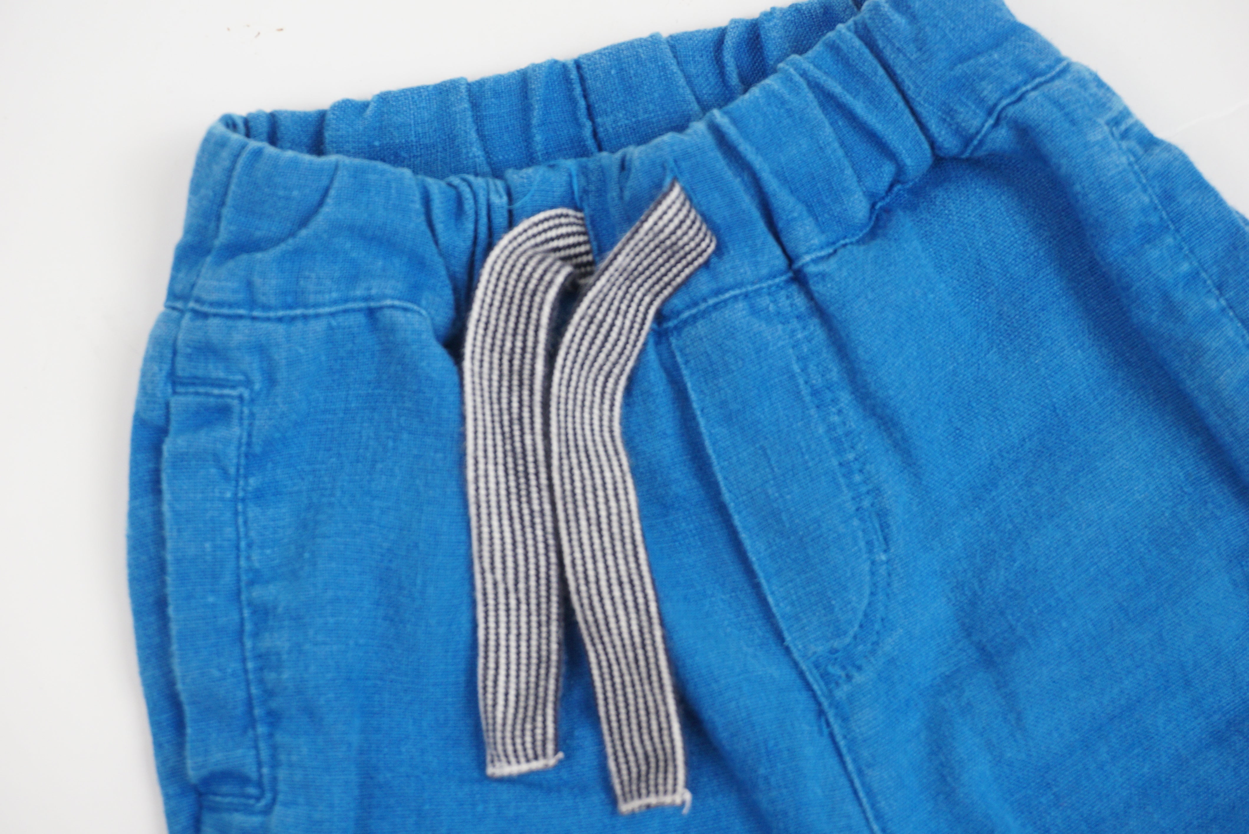 Short Bleu - 12 mois