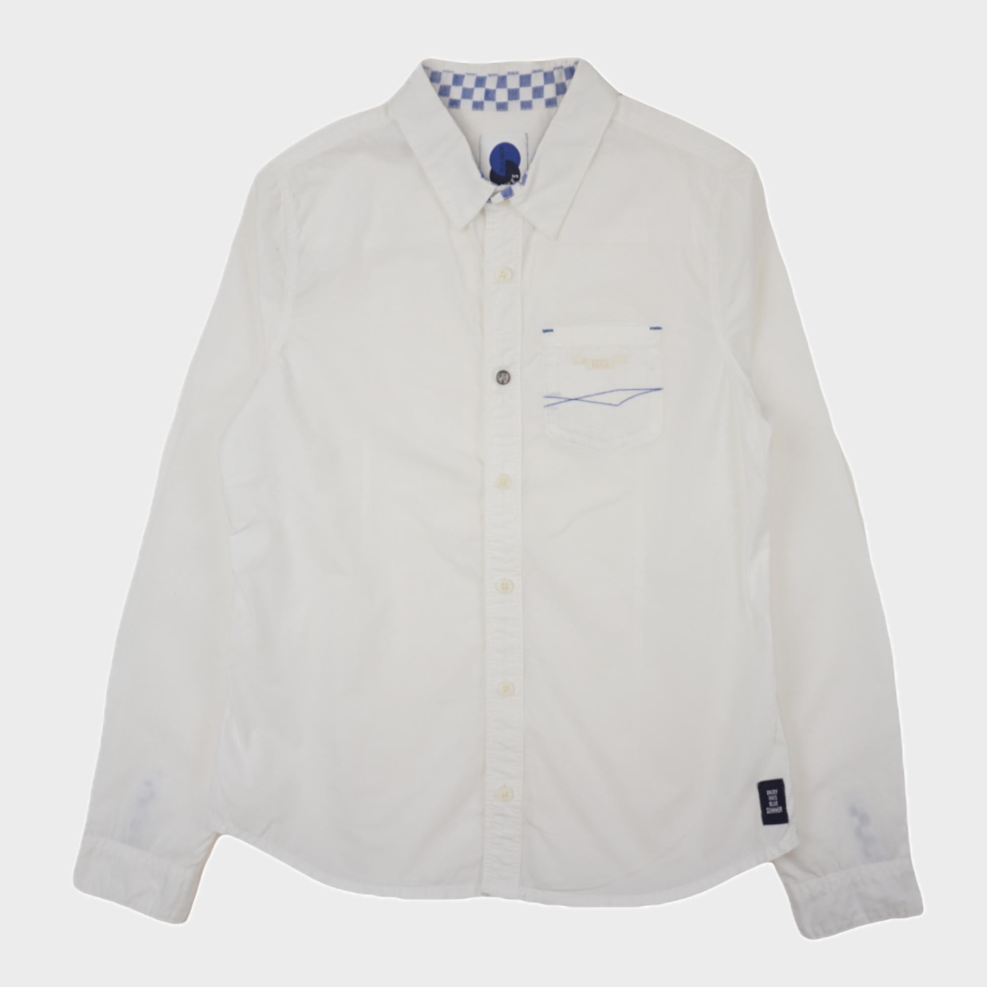 Chemise Blanc - 10 ans