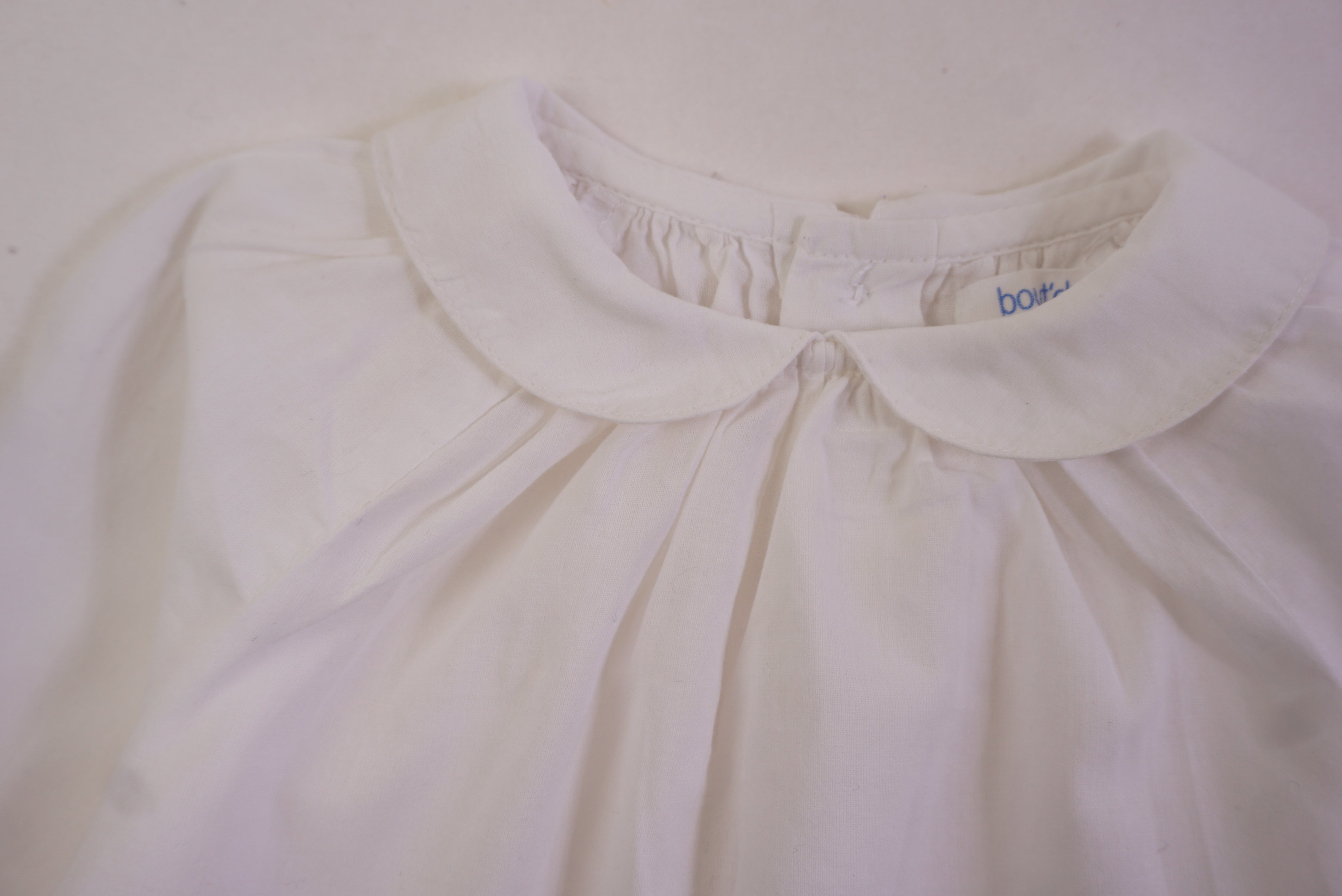 Blouse Blanc - 6 mois