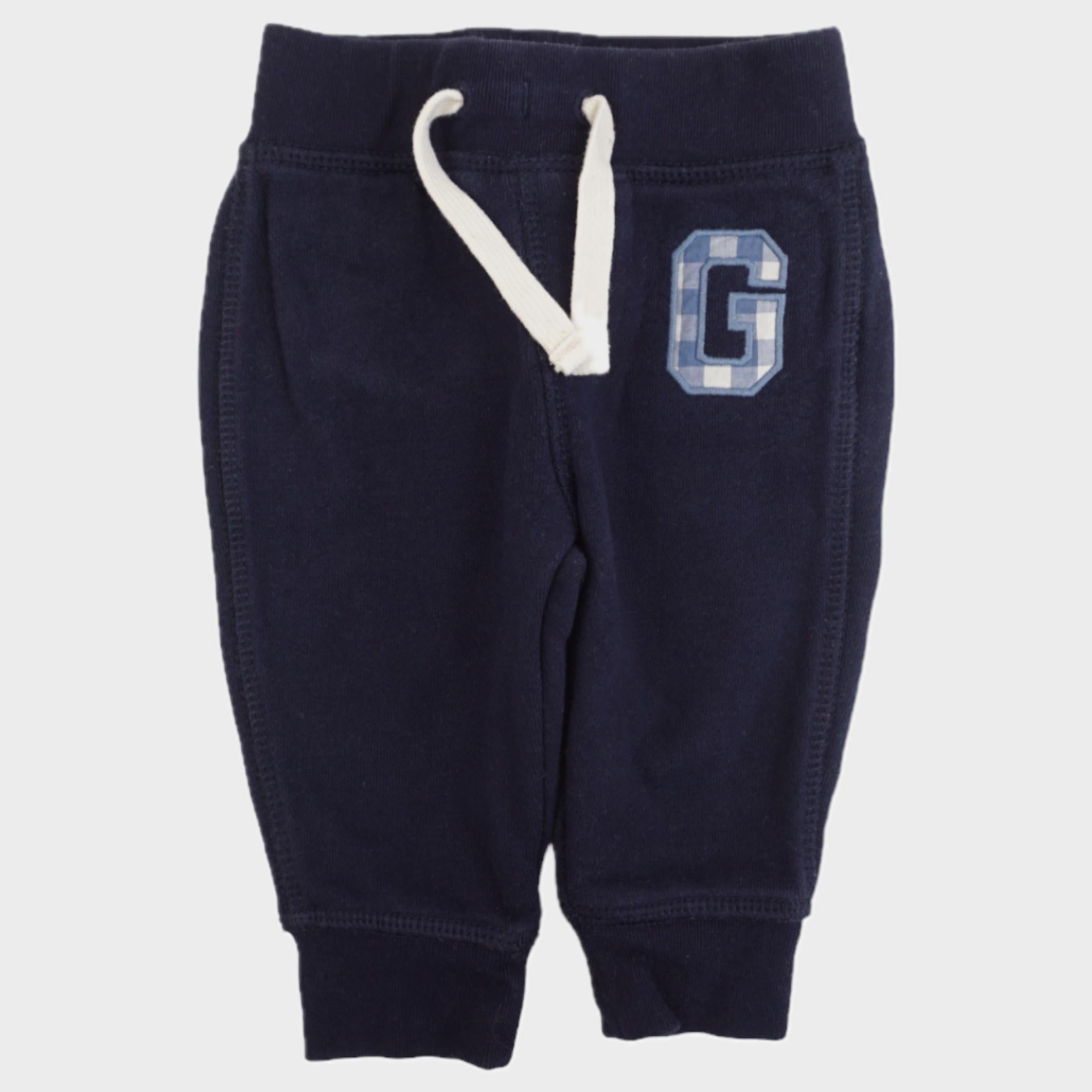 Pantalon Bleu - 3/6 mois