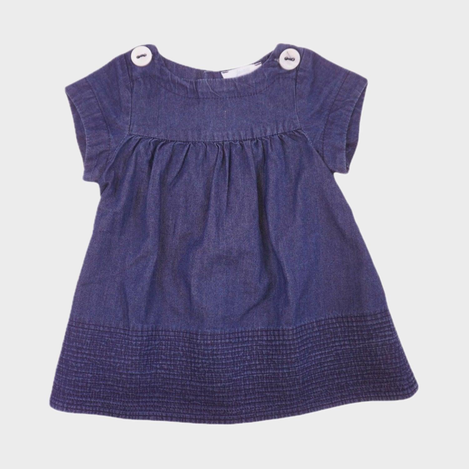 Robe Bleu - 6 mois
