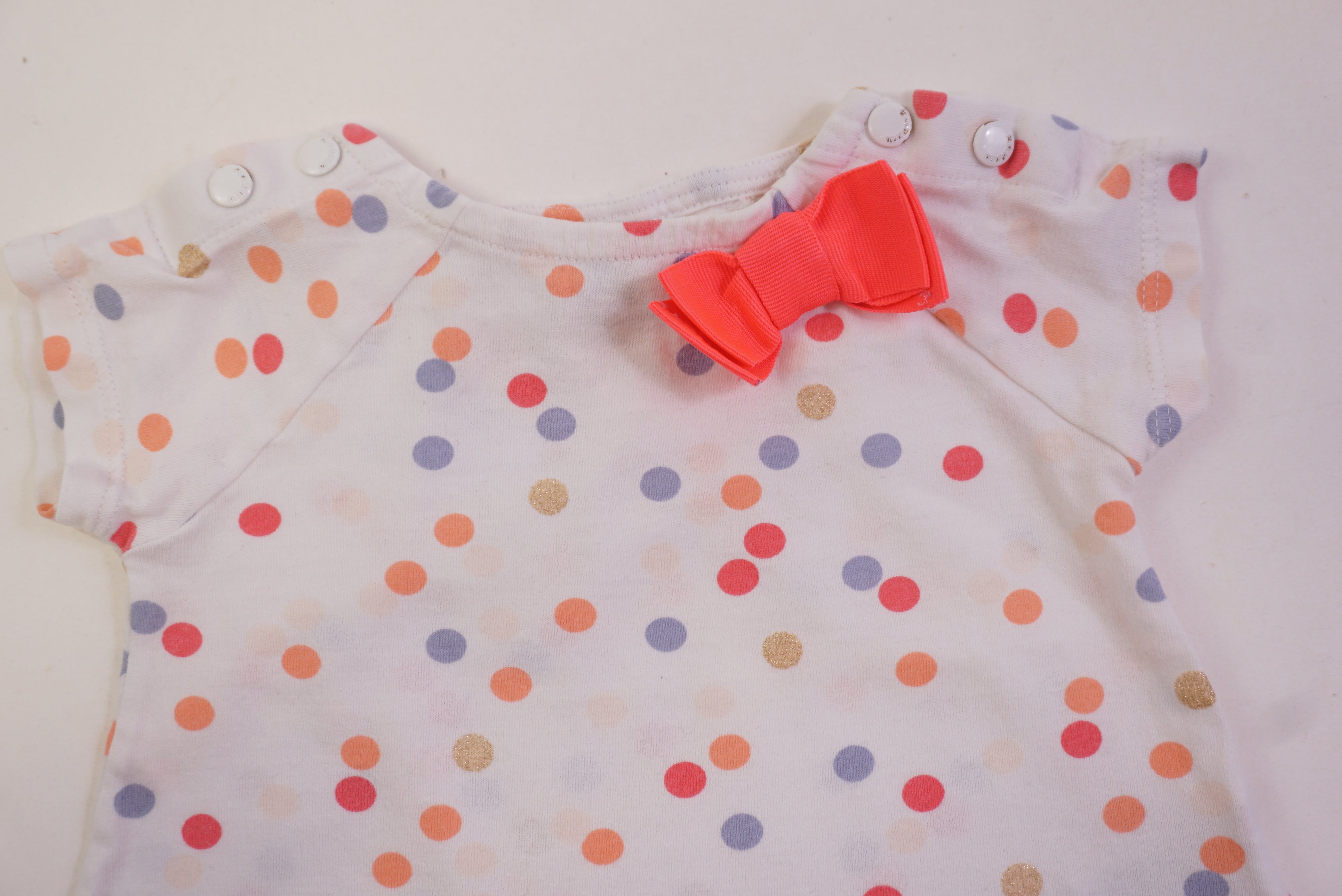 T-shirt Blanc - 6 mois