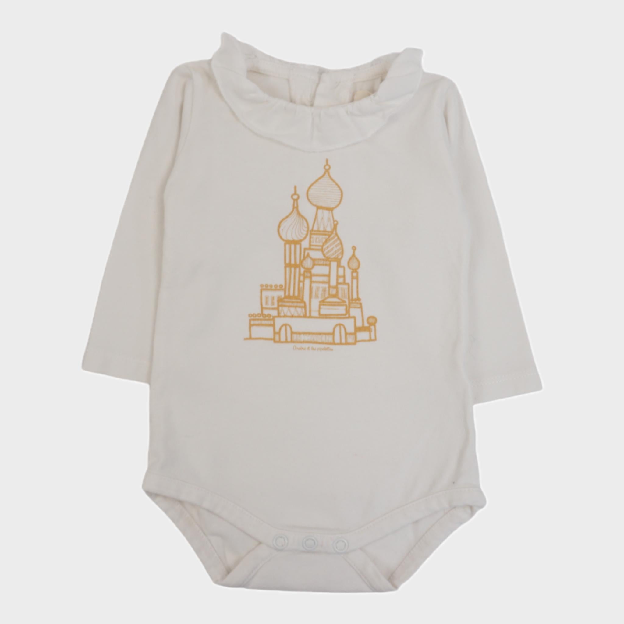 Body Ecru - 6 mois