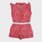Combishort Rouge - 8 ans