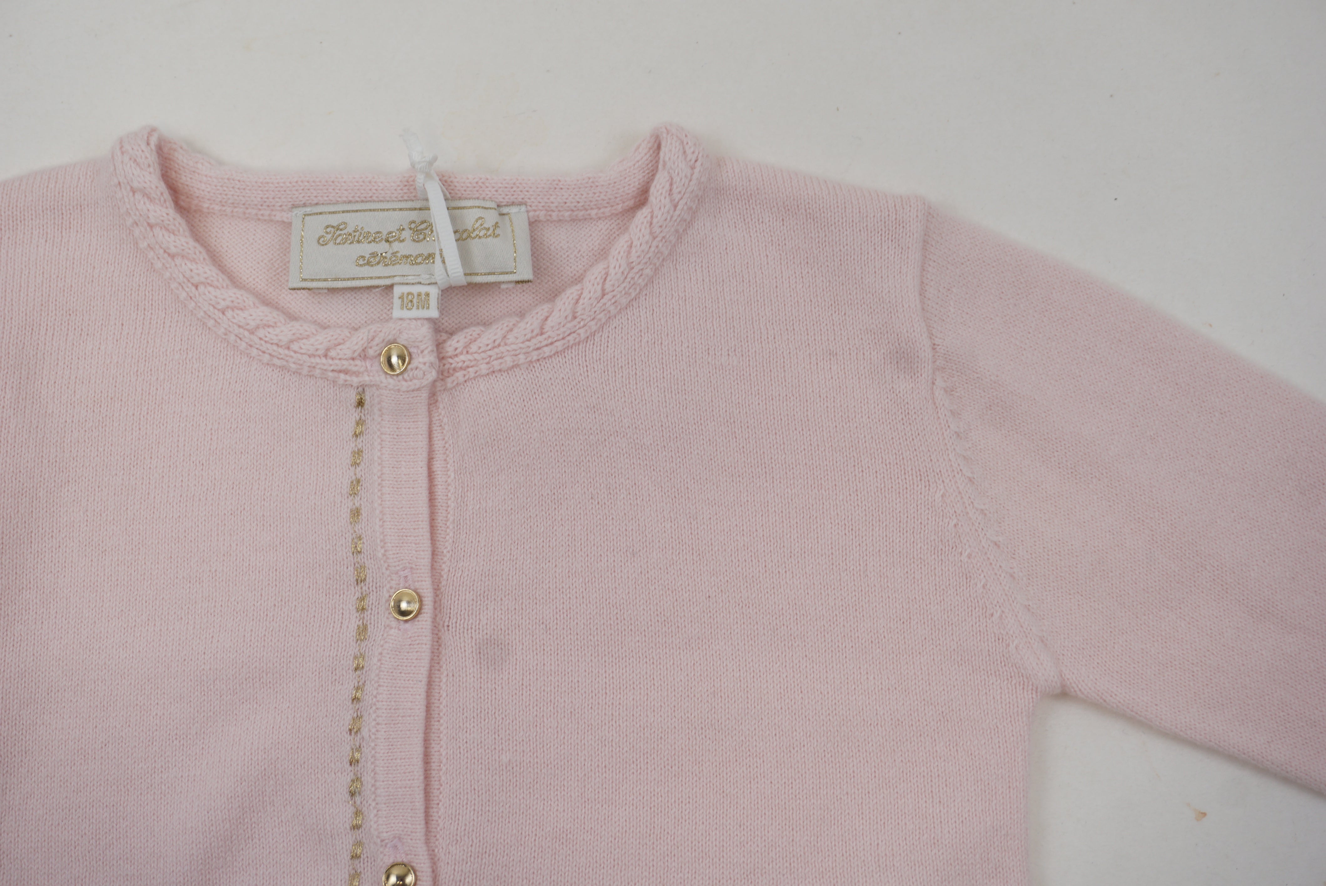 Gilet Rose - 18 mois