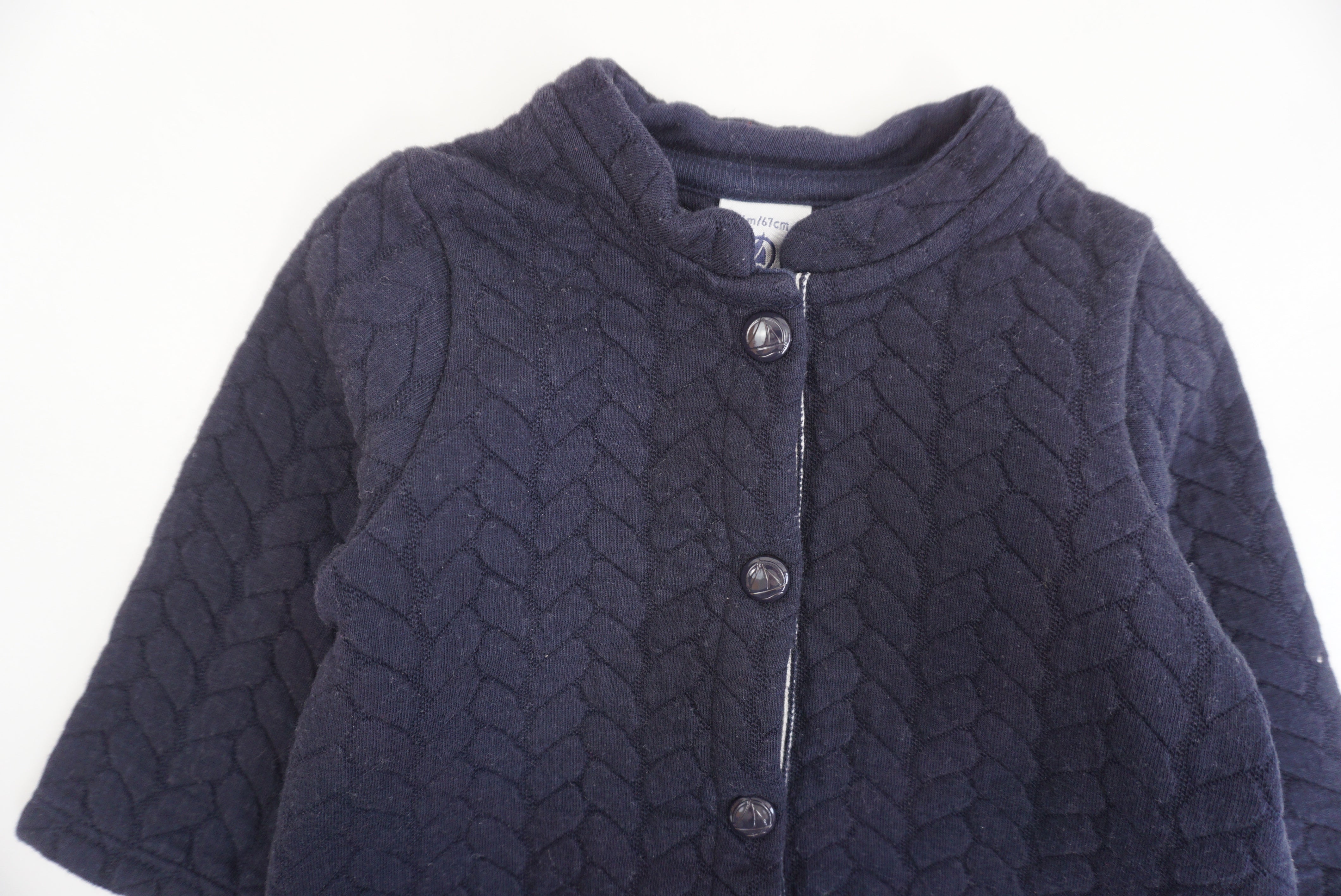 Gilet Bleu - 6 mois
