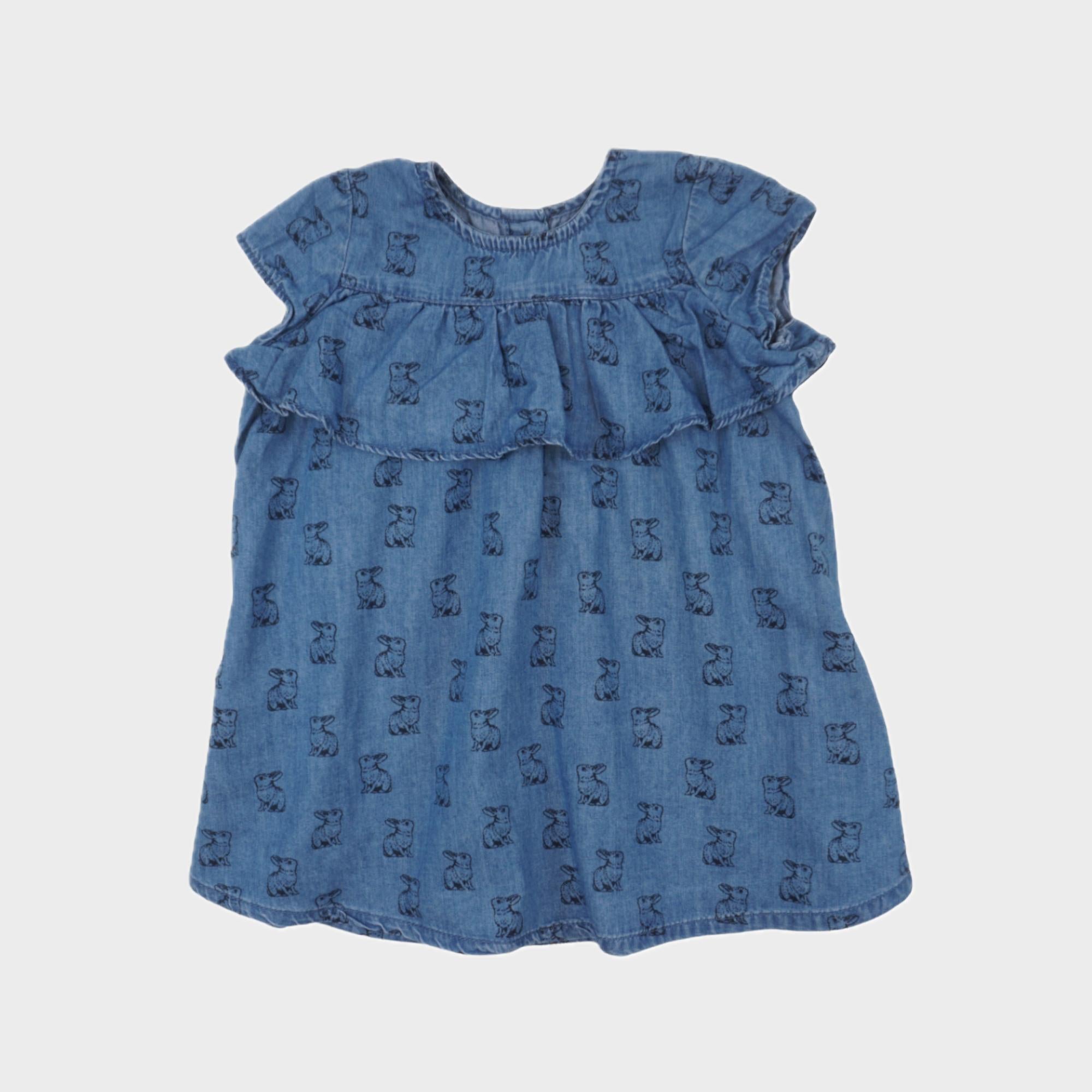 Robe Bleu - 9 mois