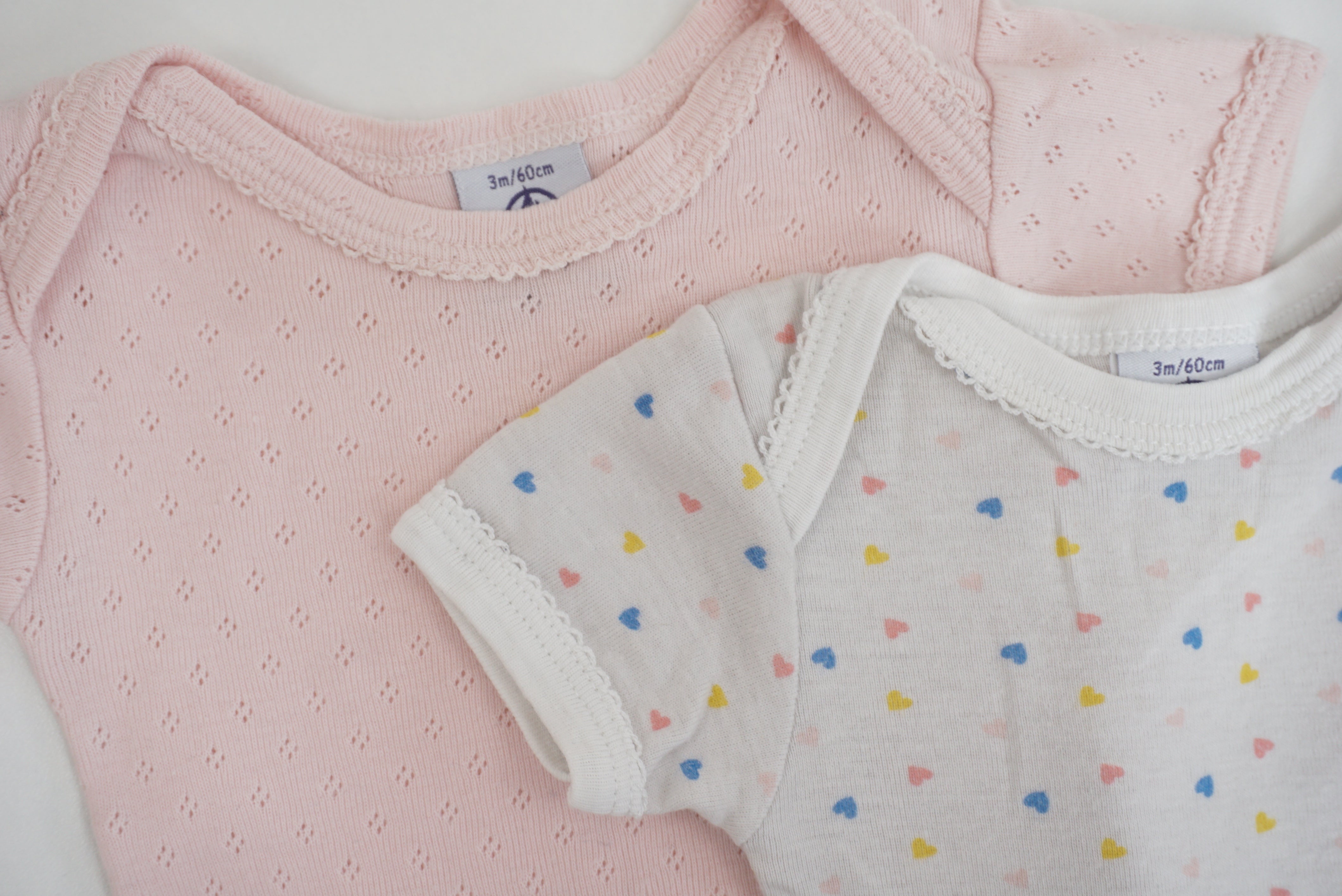 Lot de 2 bodies Multicolore - 3 mois