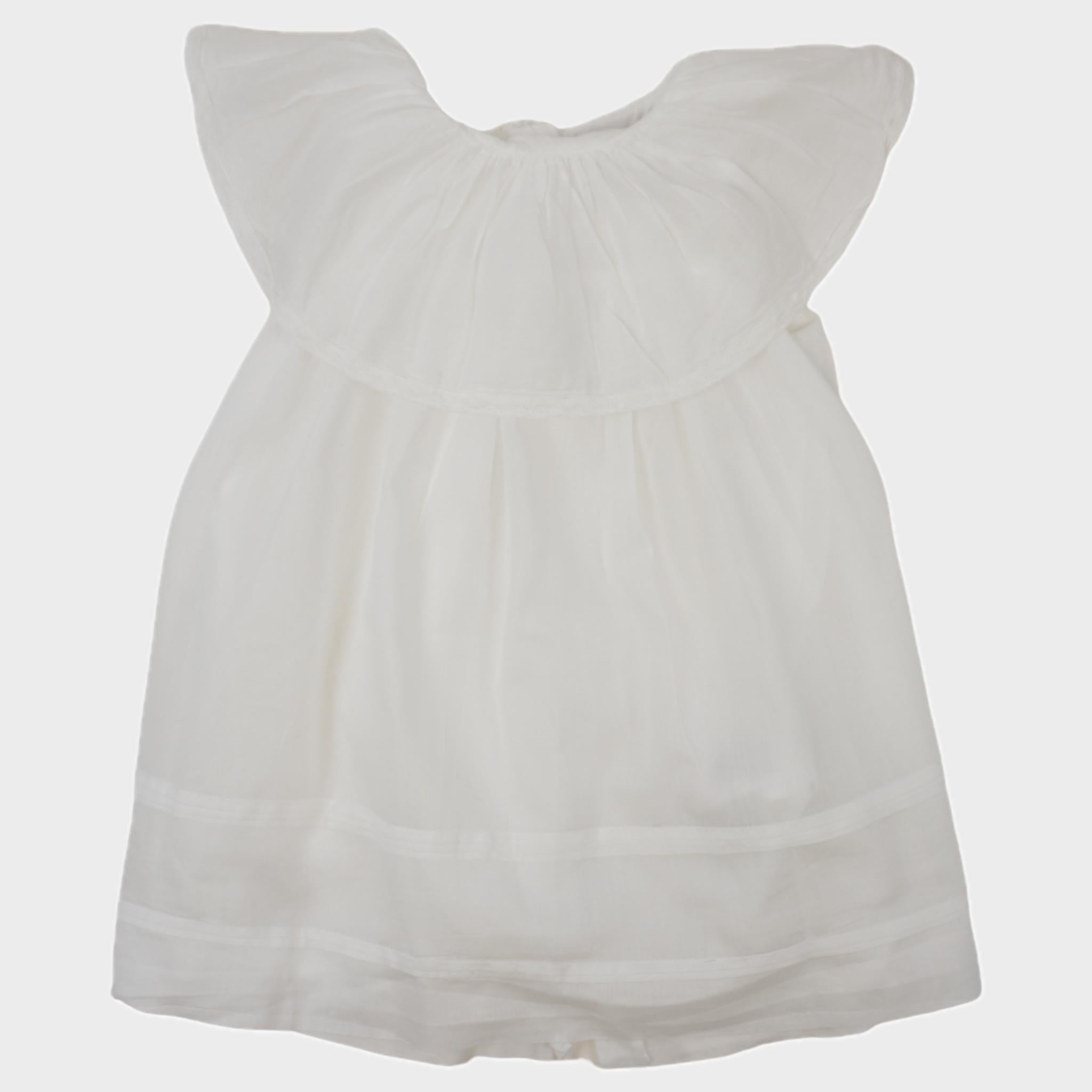 Robe Blanc - 6 mois