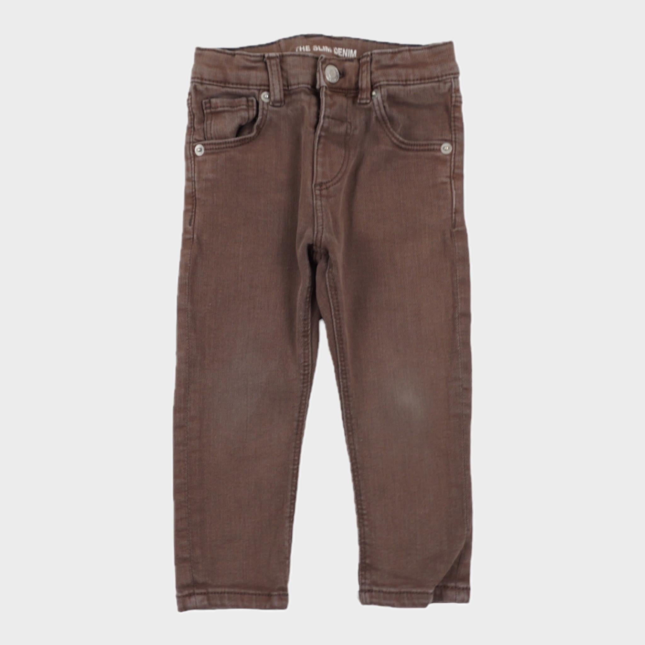 Jean Marron - 12/18 mois