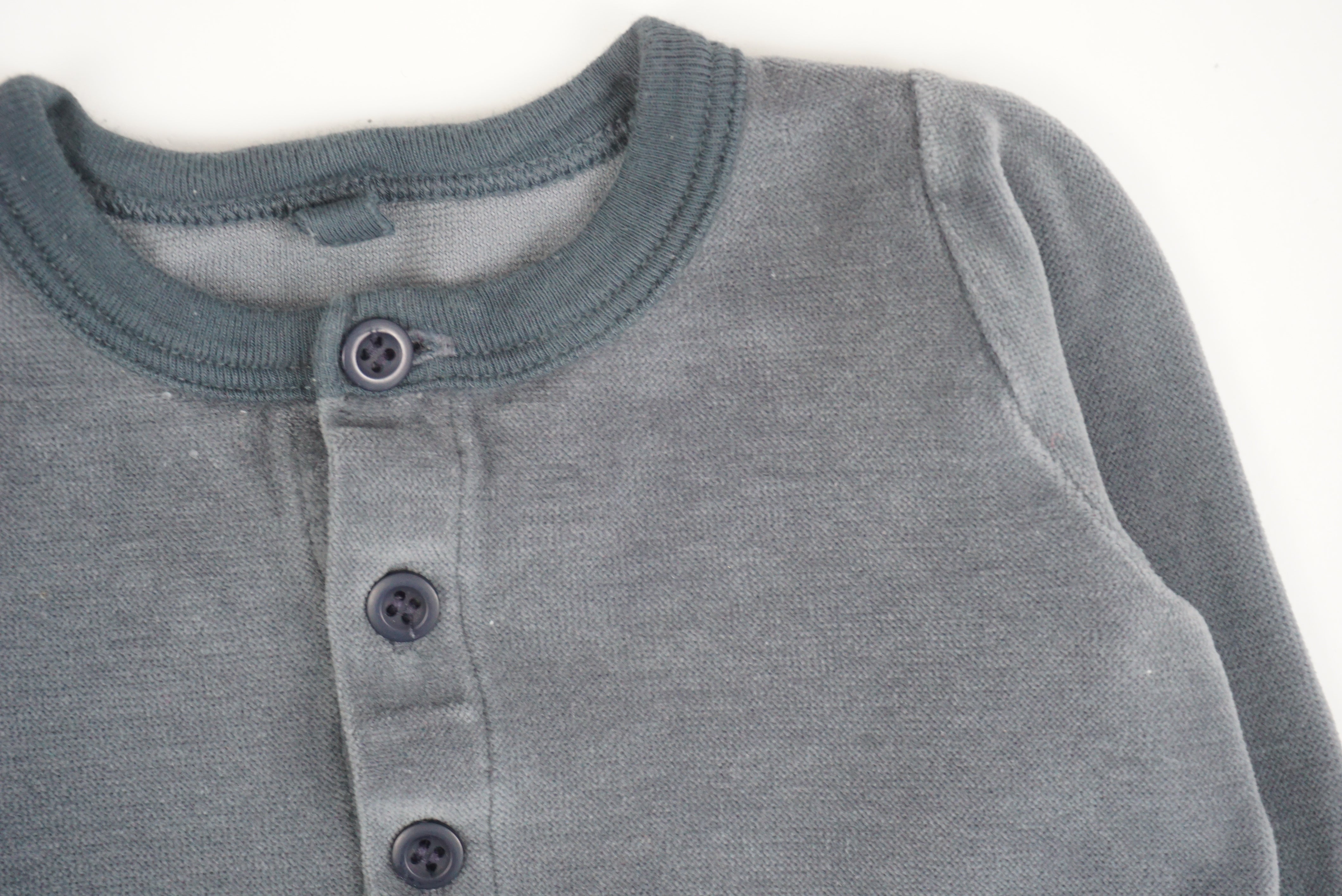 Gilet Bleu - 6 mois