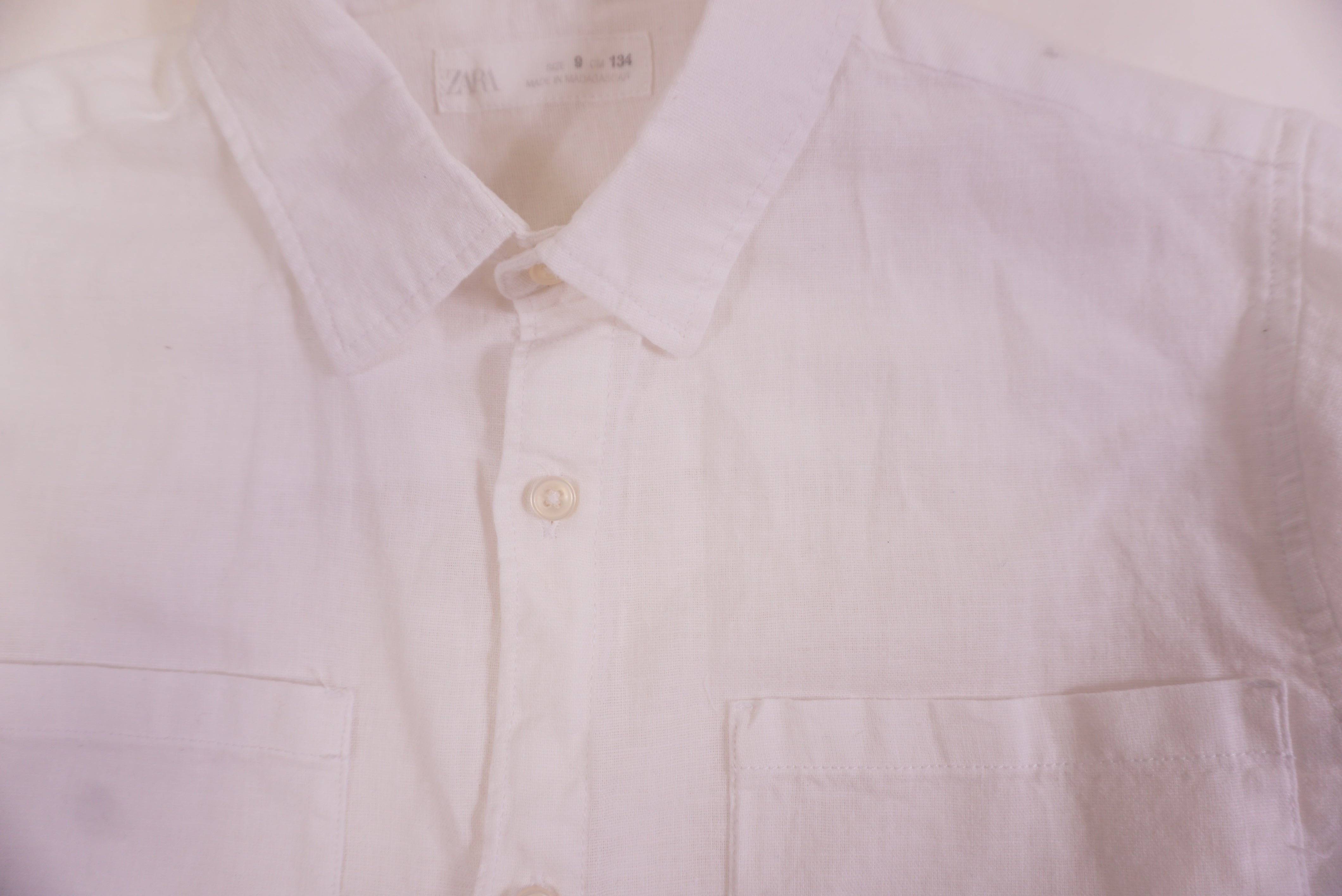 Chemise Blanc - 9 ans