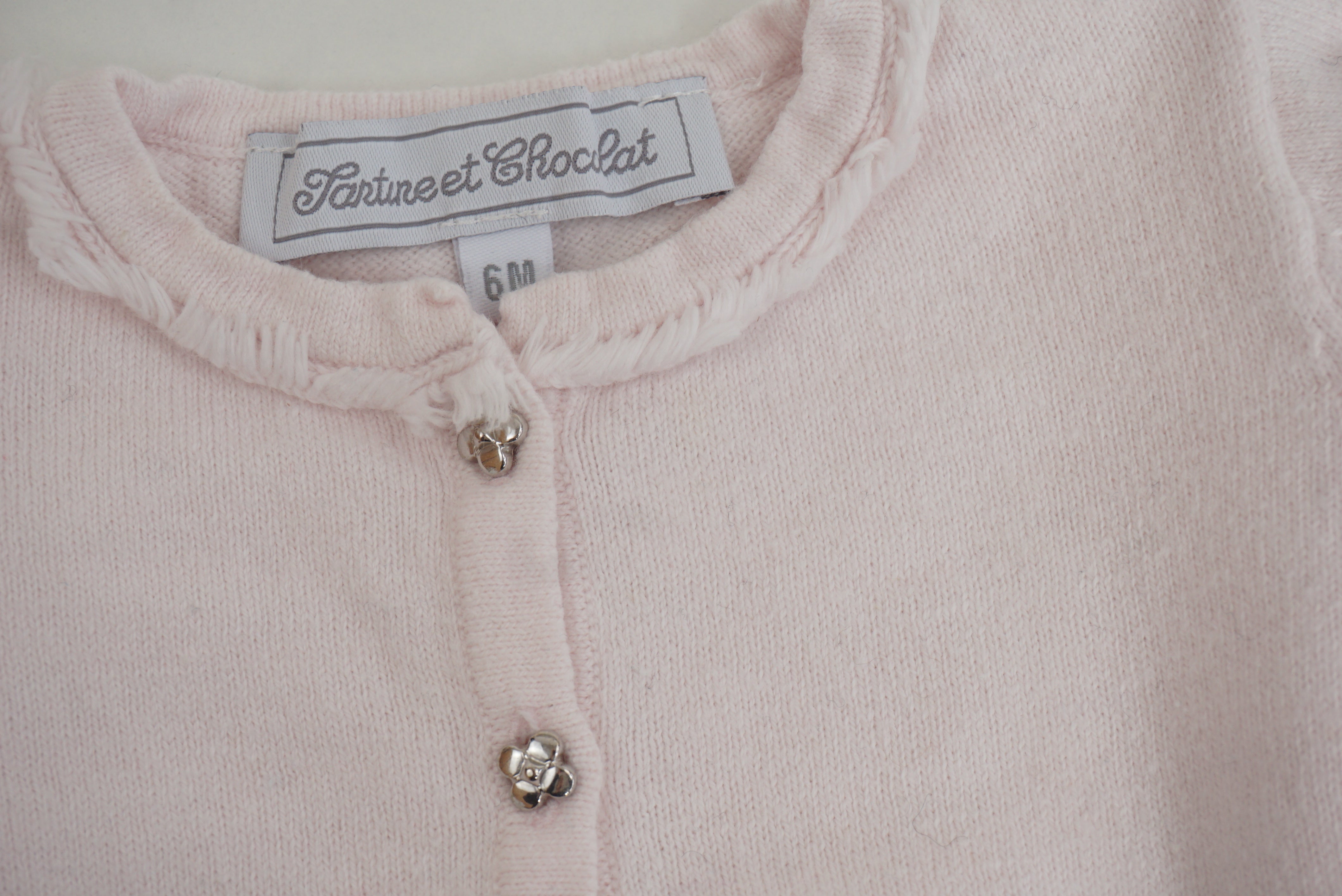 Gilet Rose - 6 mois