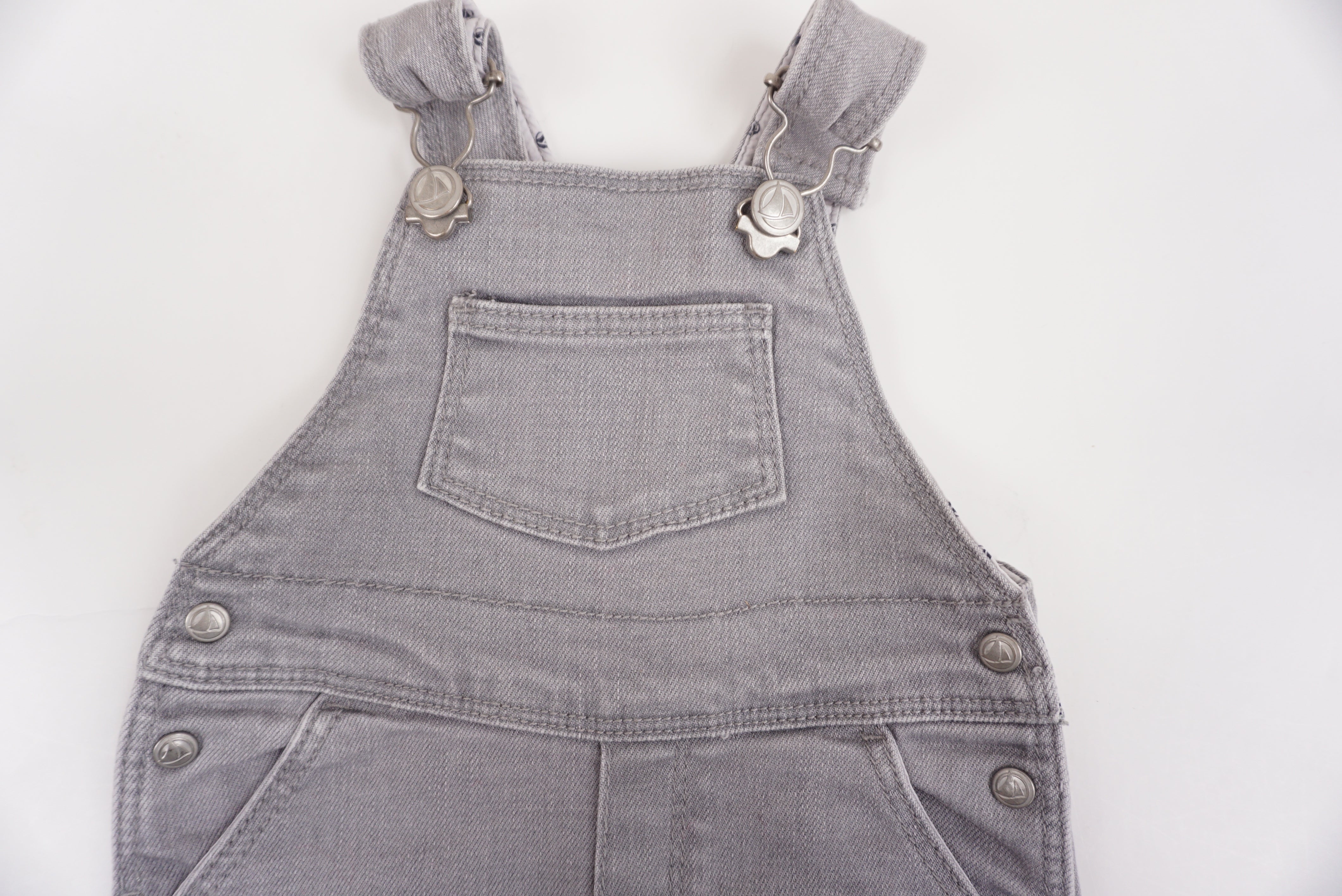 Salopette Gris - 3 mois
