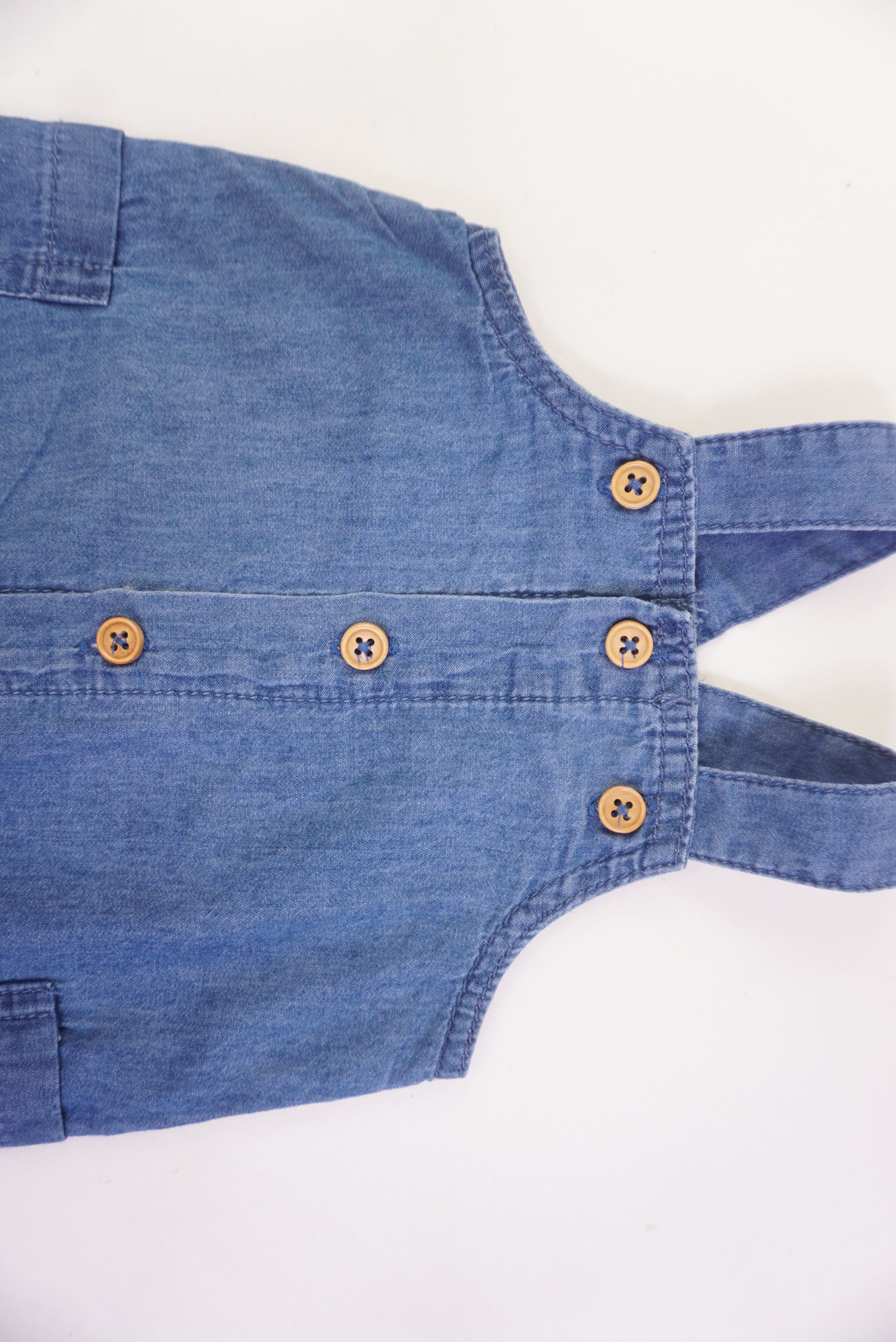 Salopette Bleu - 1 mois