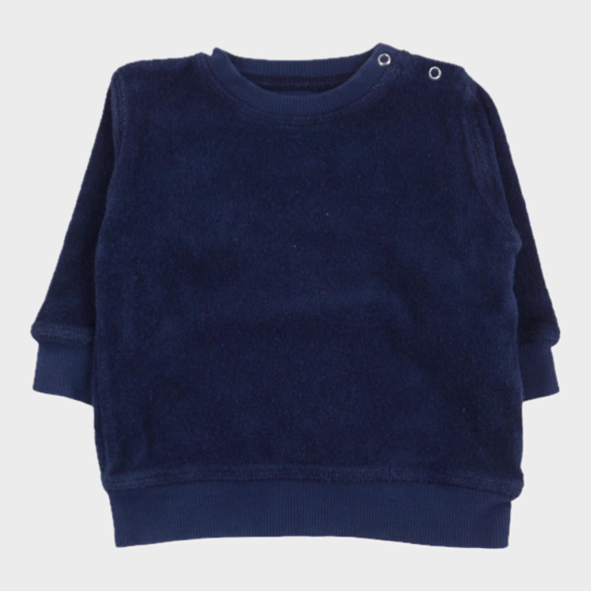 Sweat Bleu - 3/6 mois