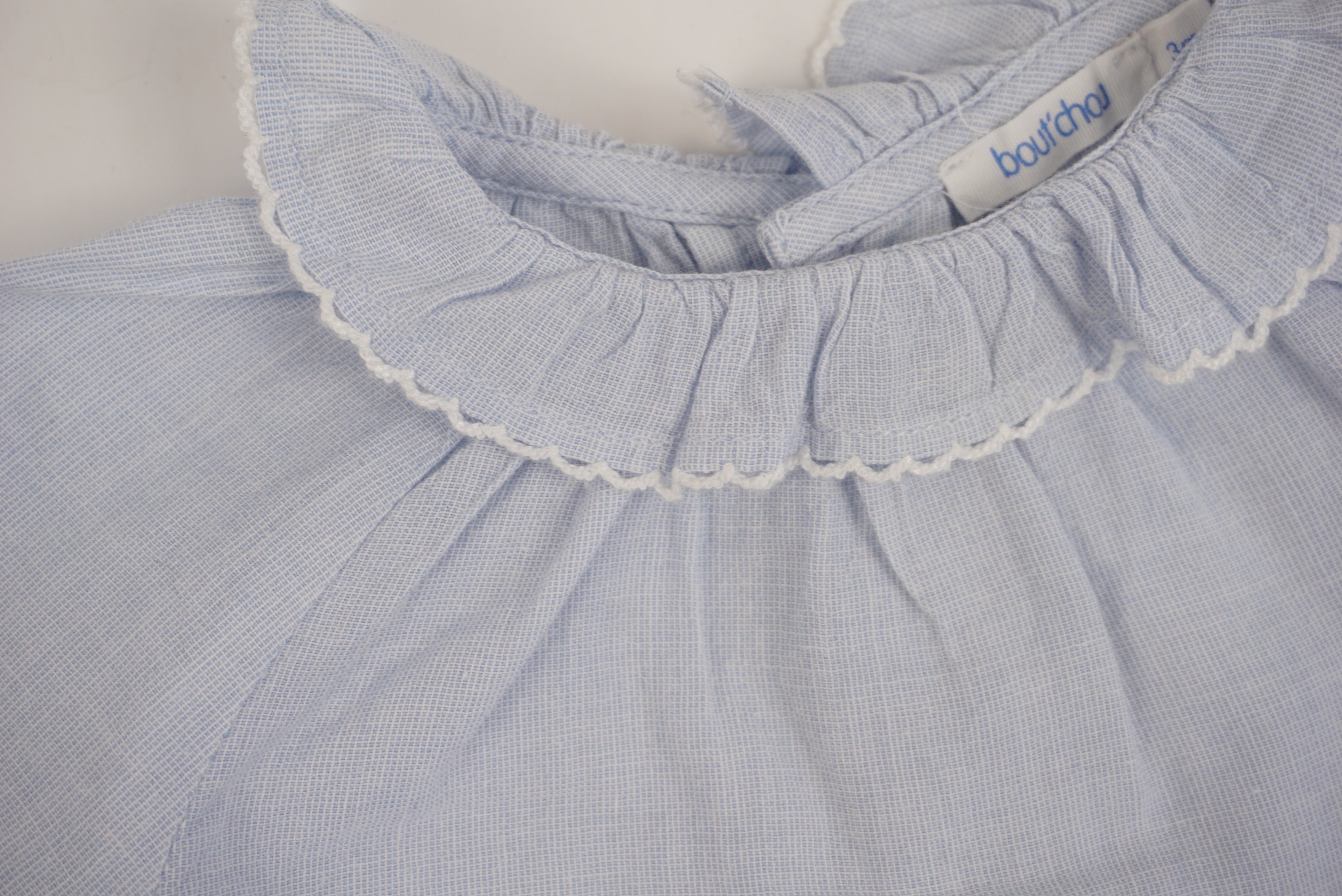 Blouse Bleu - 3 mois