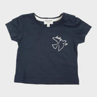 T-shirt Marine - 6 mois