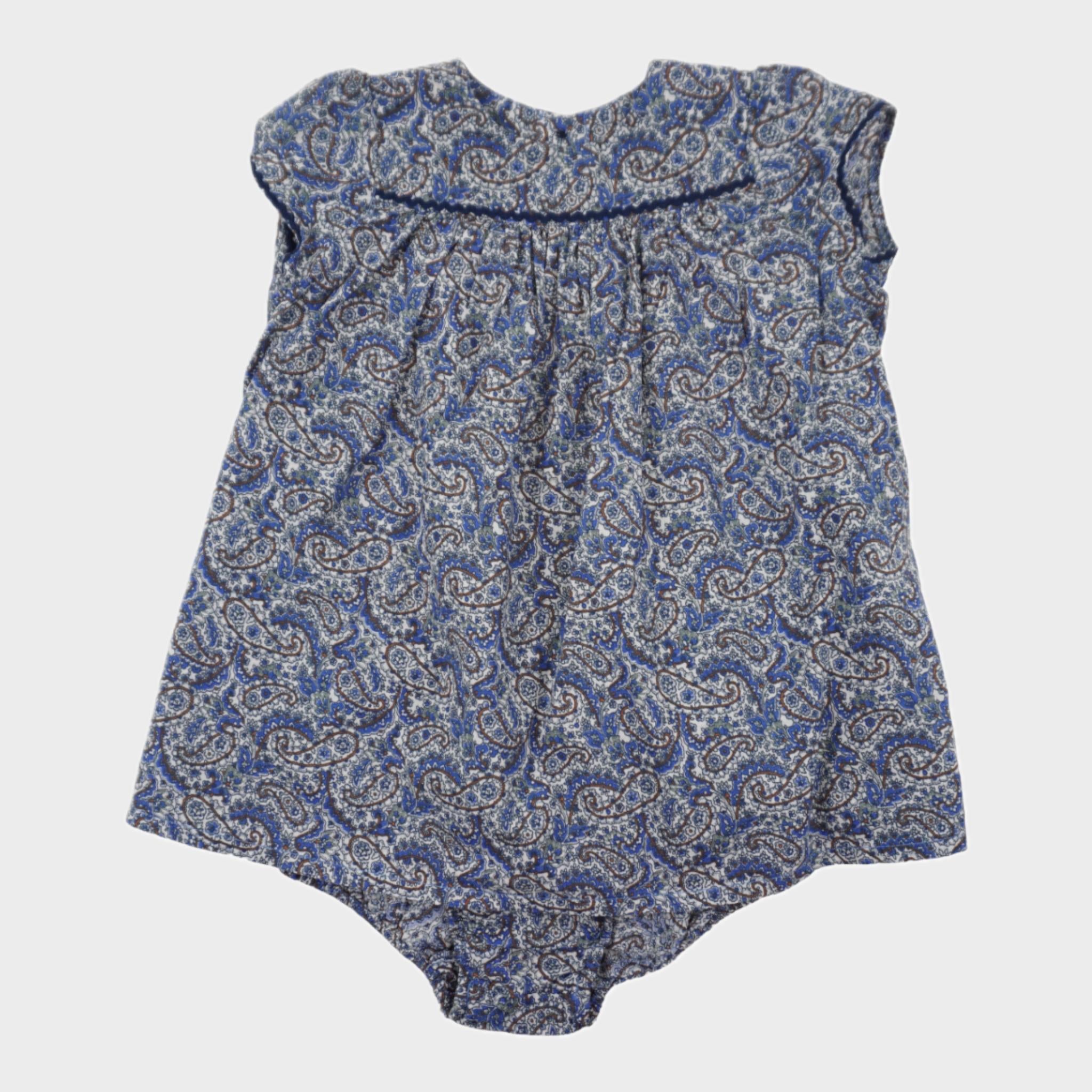 Robe Bleu - 6 mois