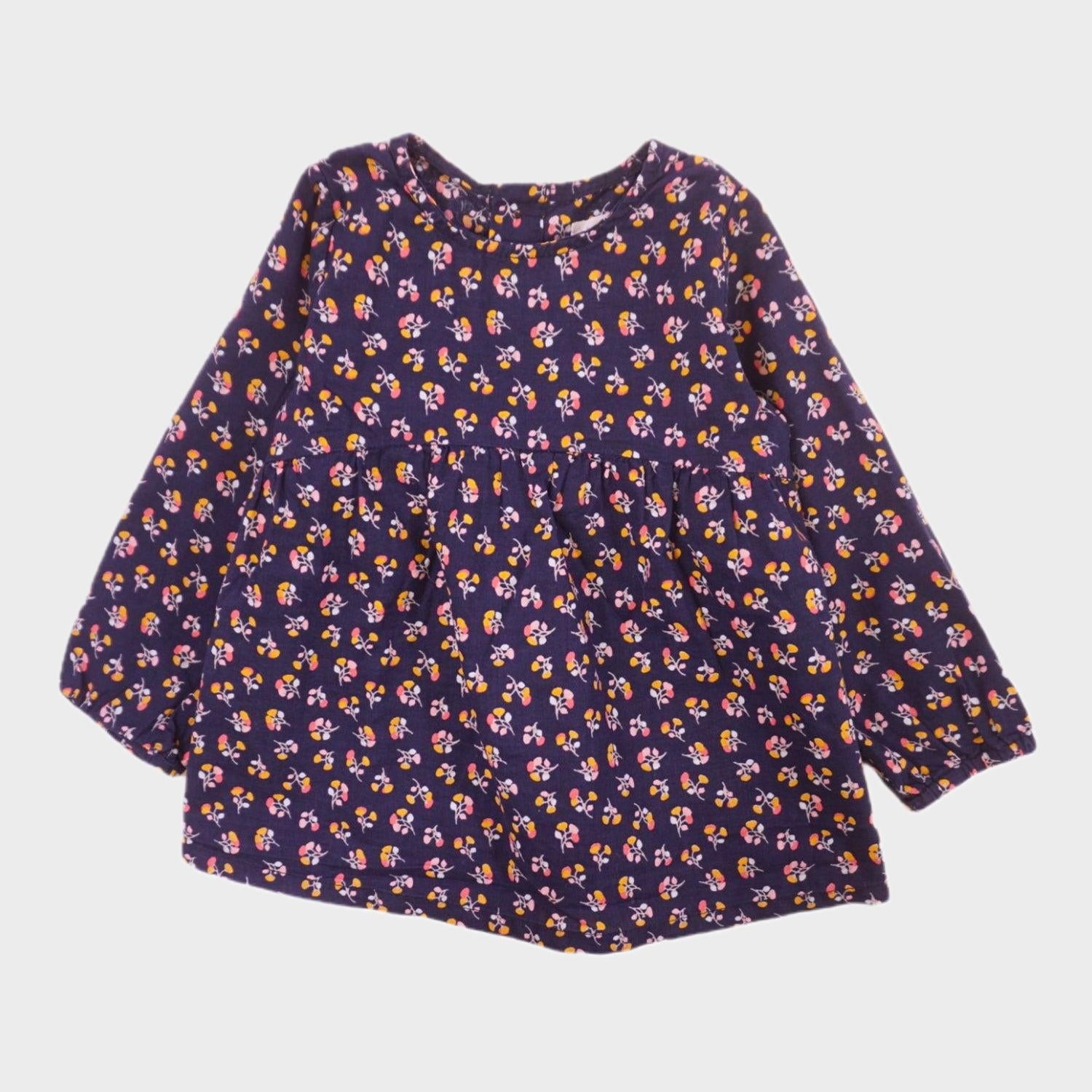 Blouse Bleu - 12 mois