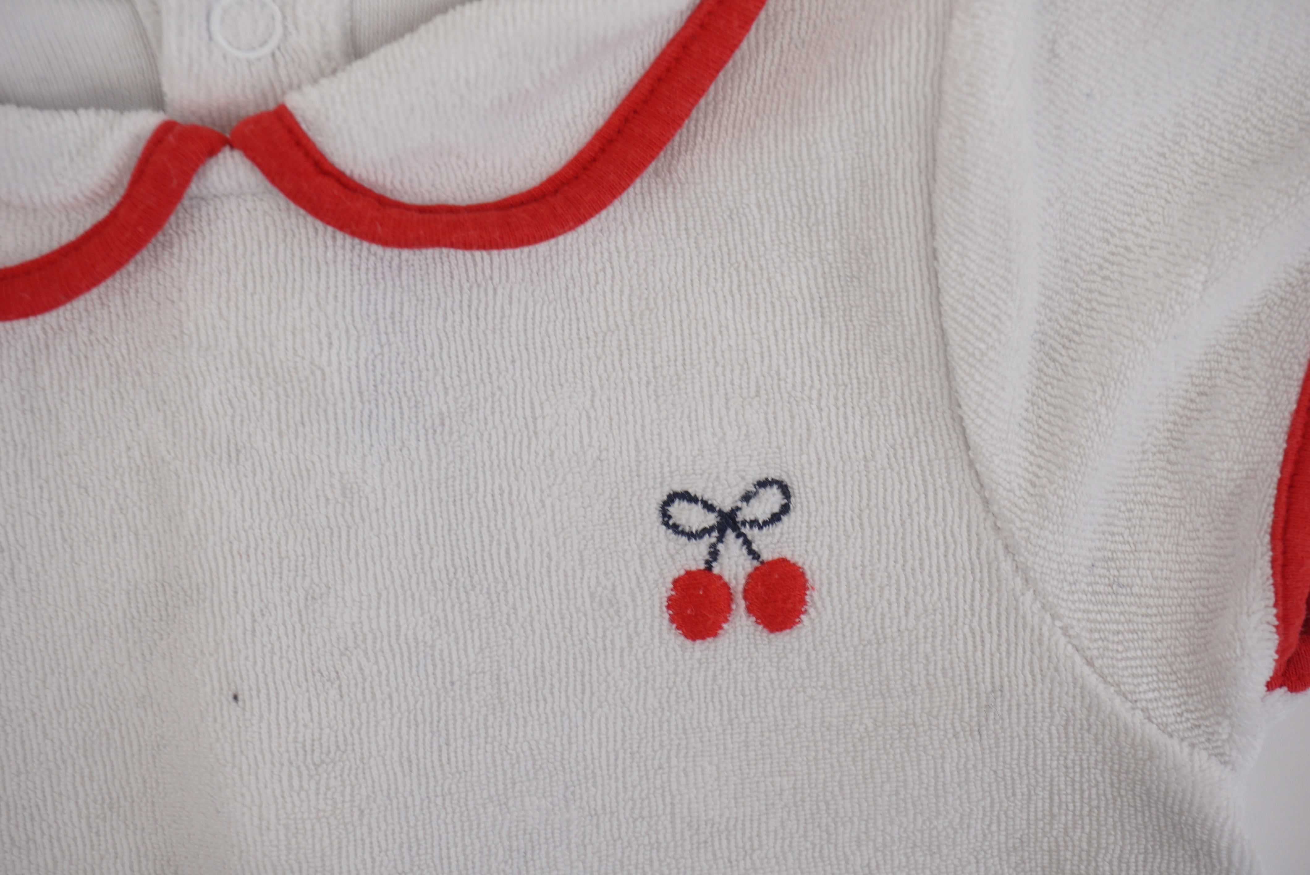 Barboteuse Blanc - 12 mois