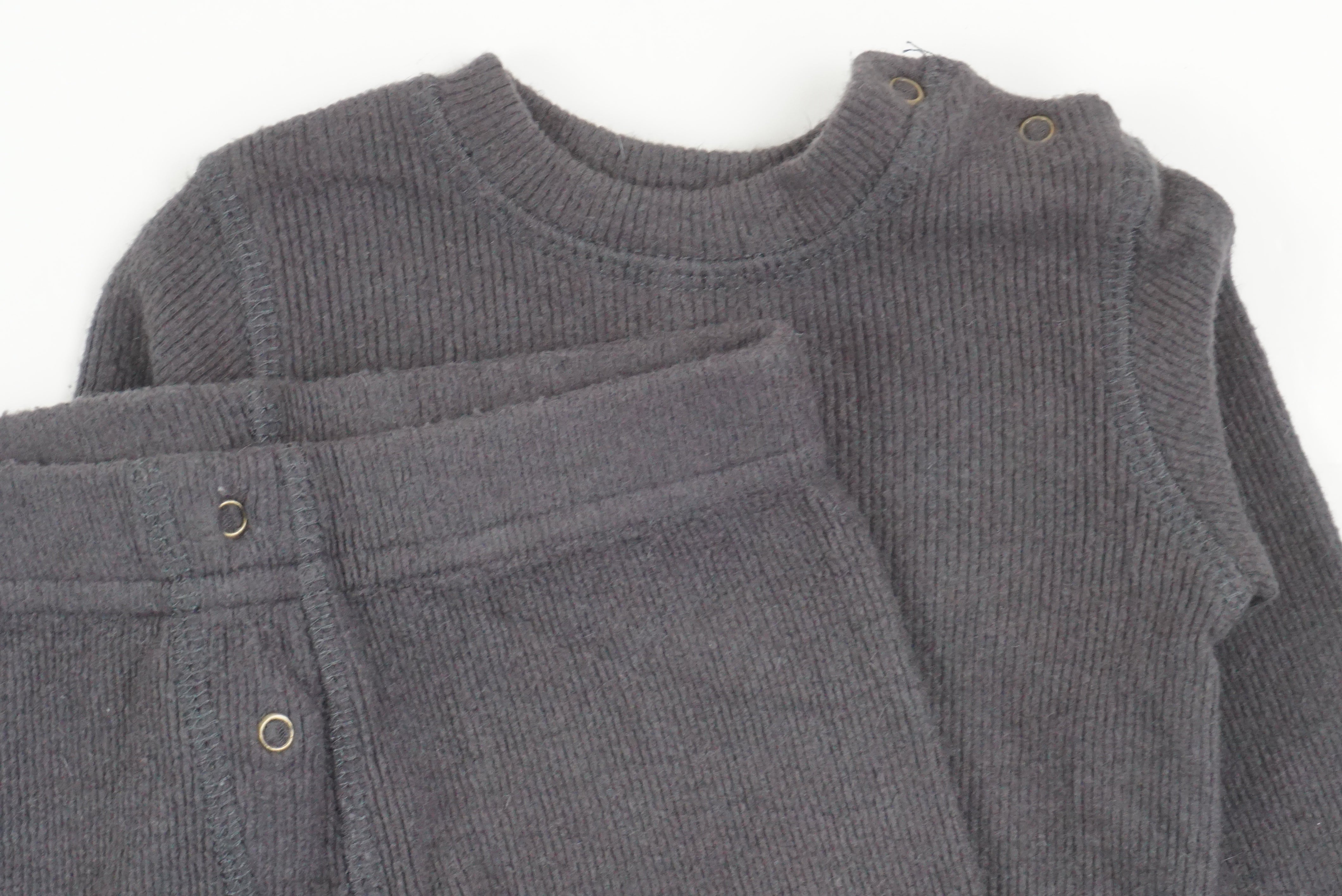 Ensemble Gris - 6 mois